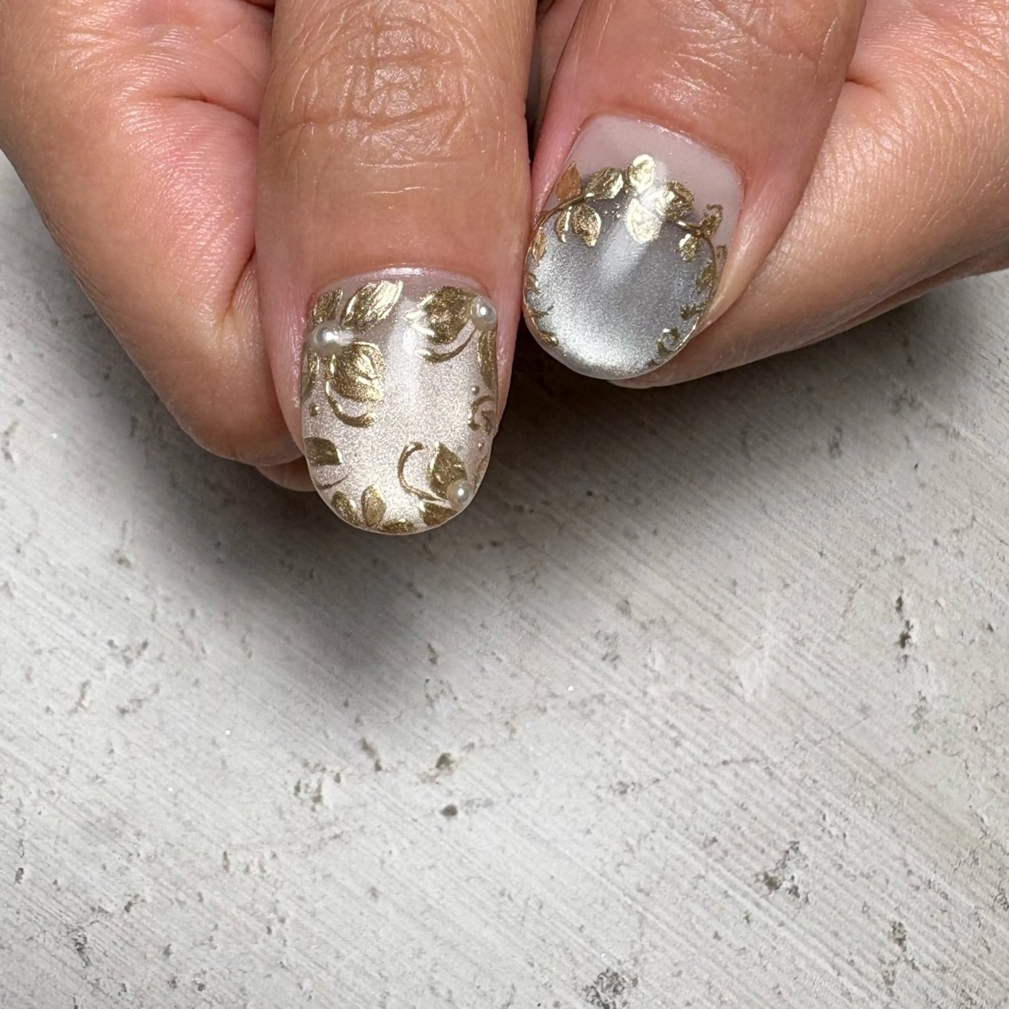 ネイル ハンドネイル ハンドケア nail salon Ivy【放出】のネイルデザイン