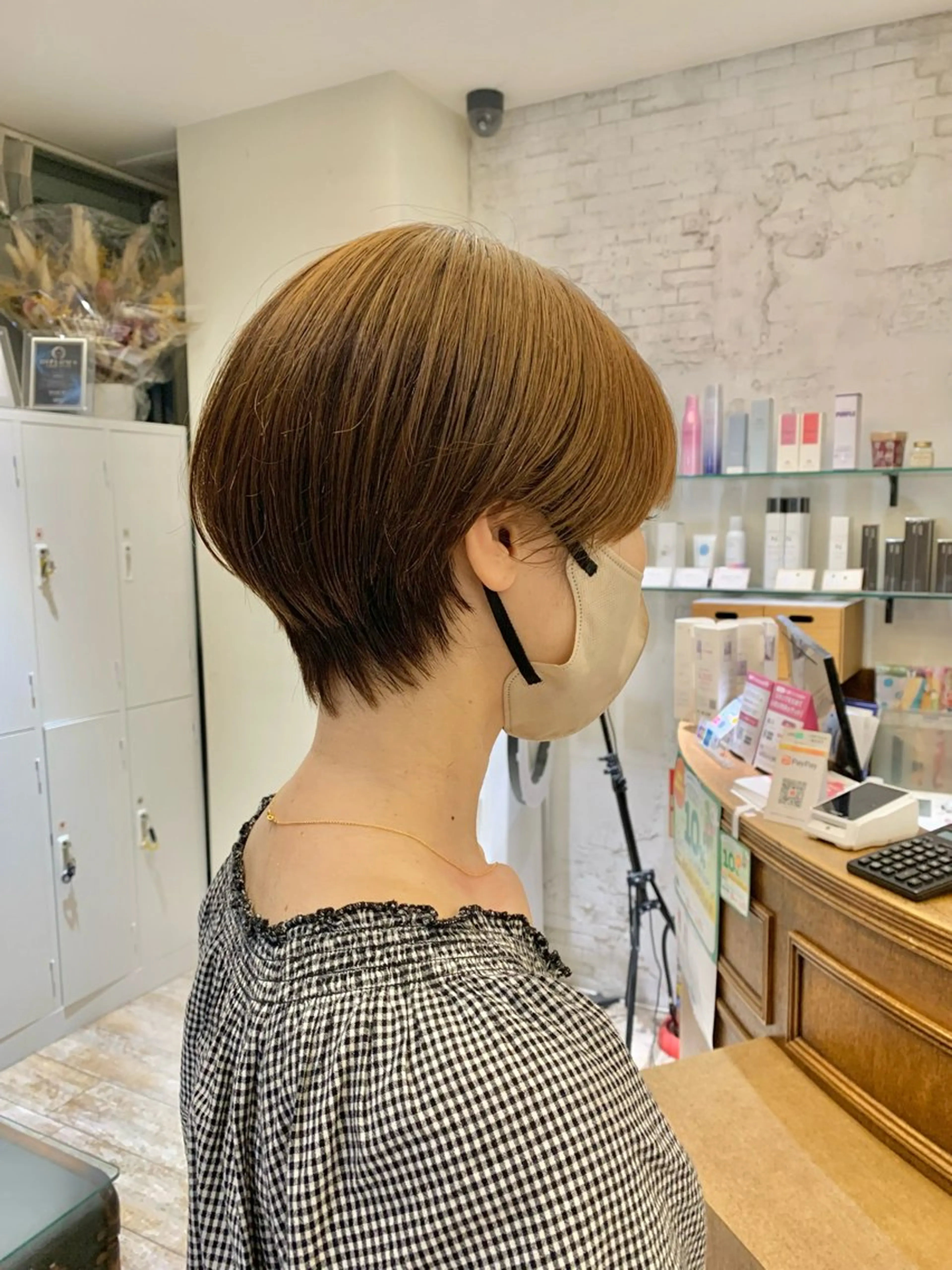 ショート ショートヘア カット トリートメント 髪質改善＊韓国ヘア＊ レイヤー＊IBUKIのヘアスタイル