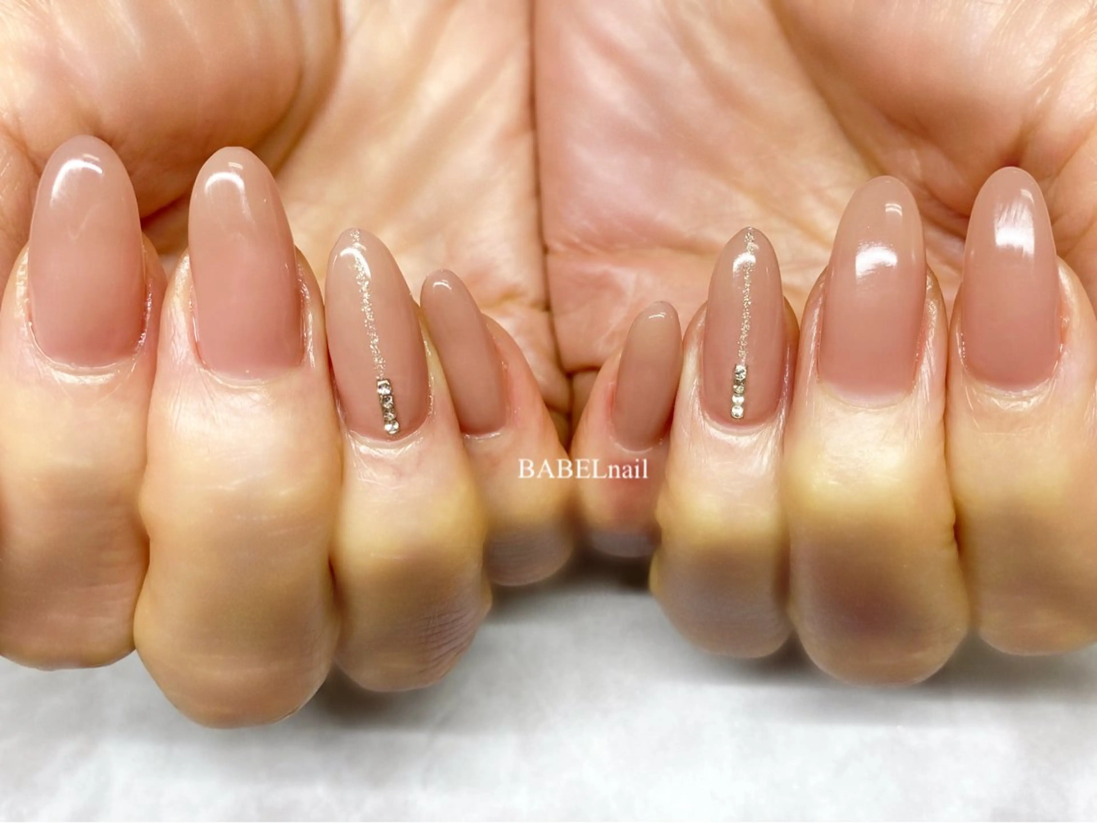 ネイル ハンドネイル 江戸川橋✨BABEL 【バベル】大人可愛いのネイルデザイン
