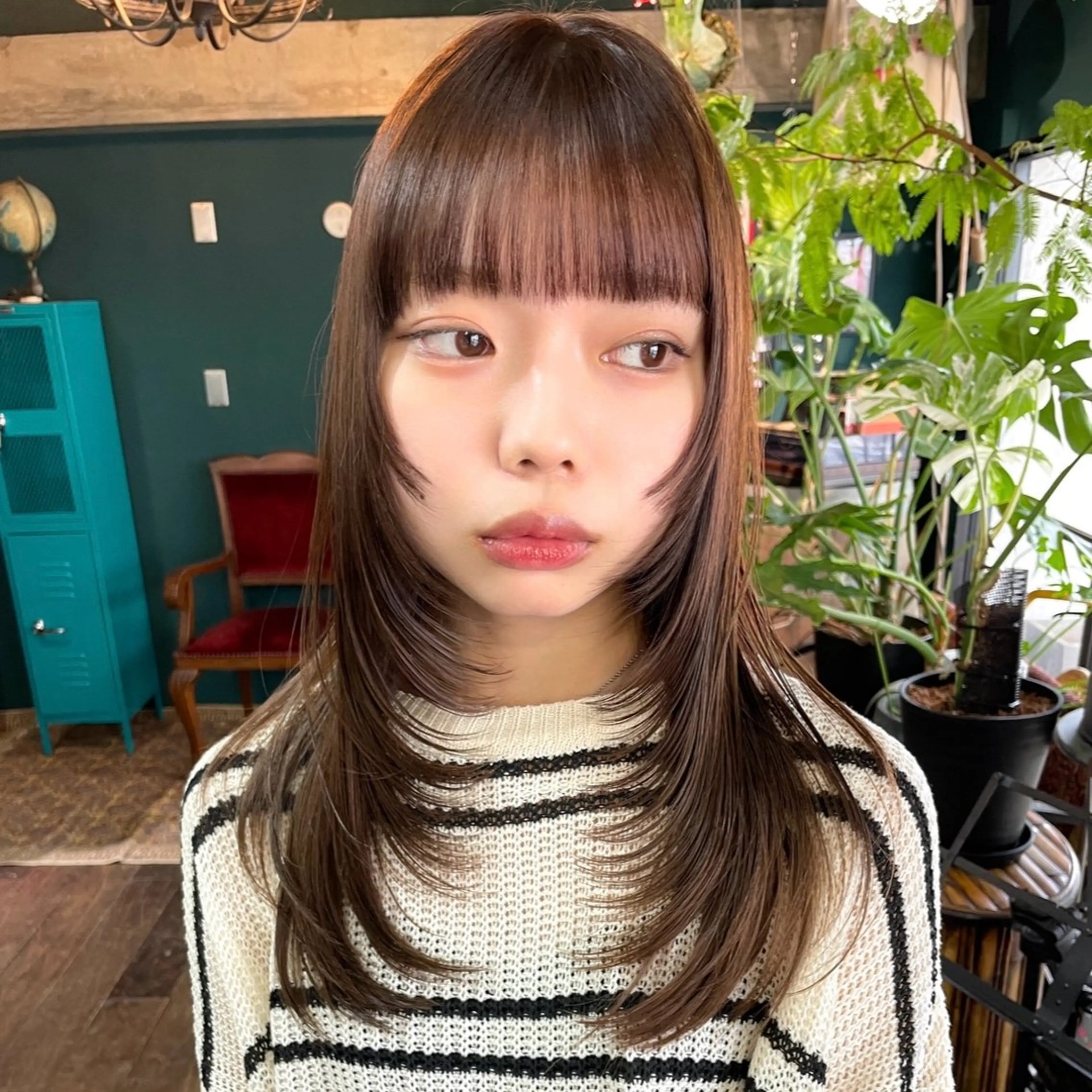 カット+カラー+ "艶っと"トリートメントの写真