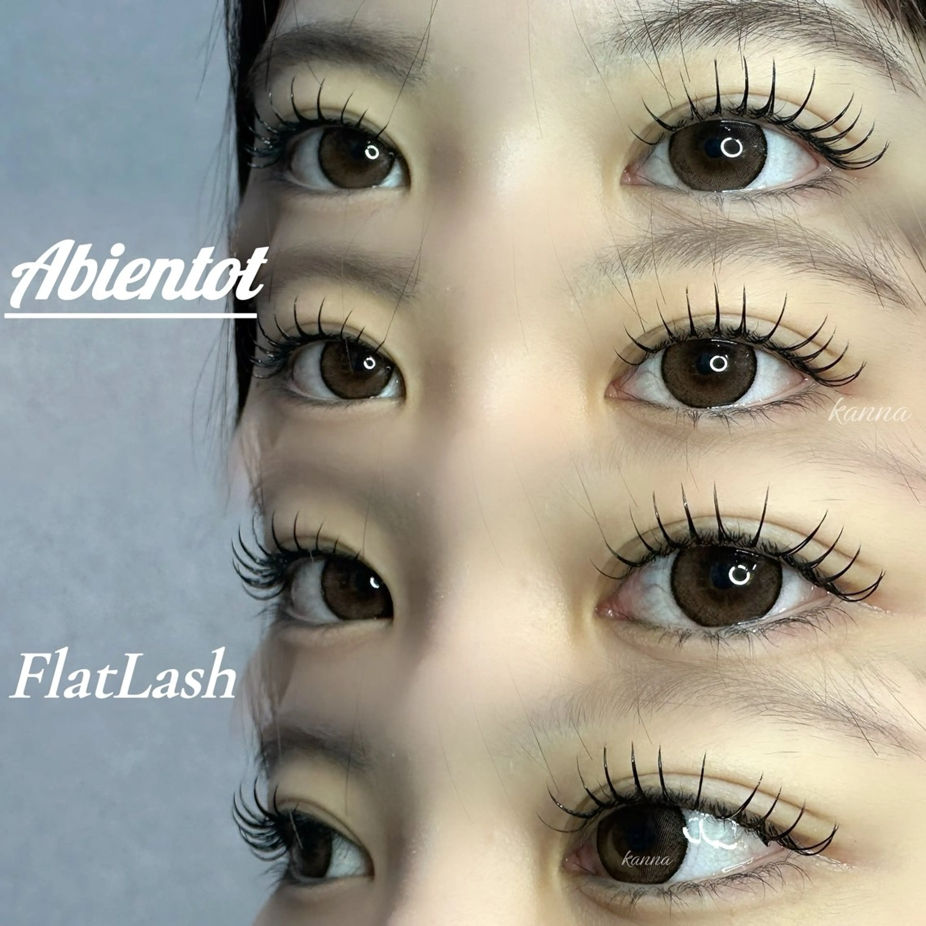 マツエク・マツパ Abientot Kannaのマツエク・マツパデザイン