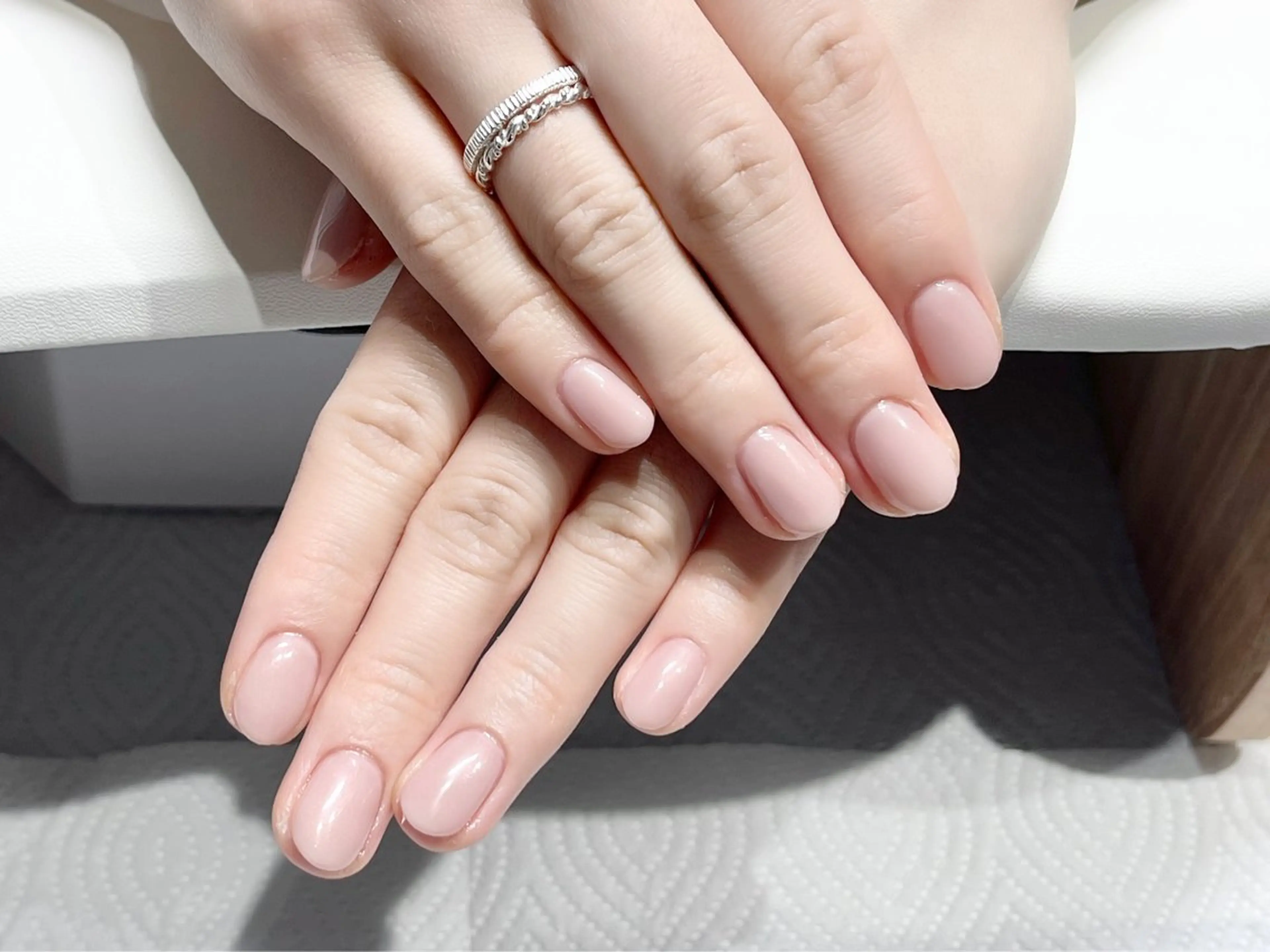 ネイル ワンカラーネイル ハンドネイル Belle Fleuve ASUのネイルデザイン