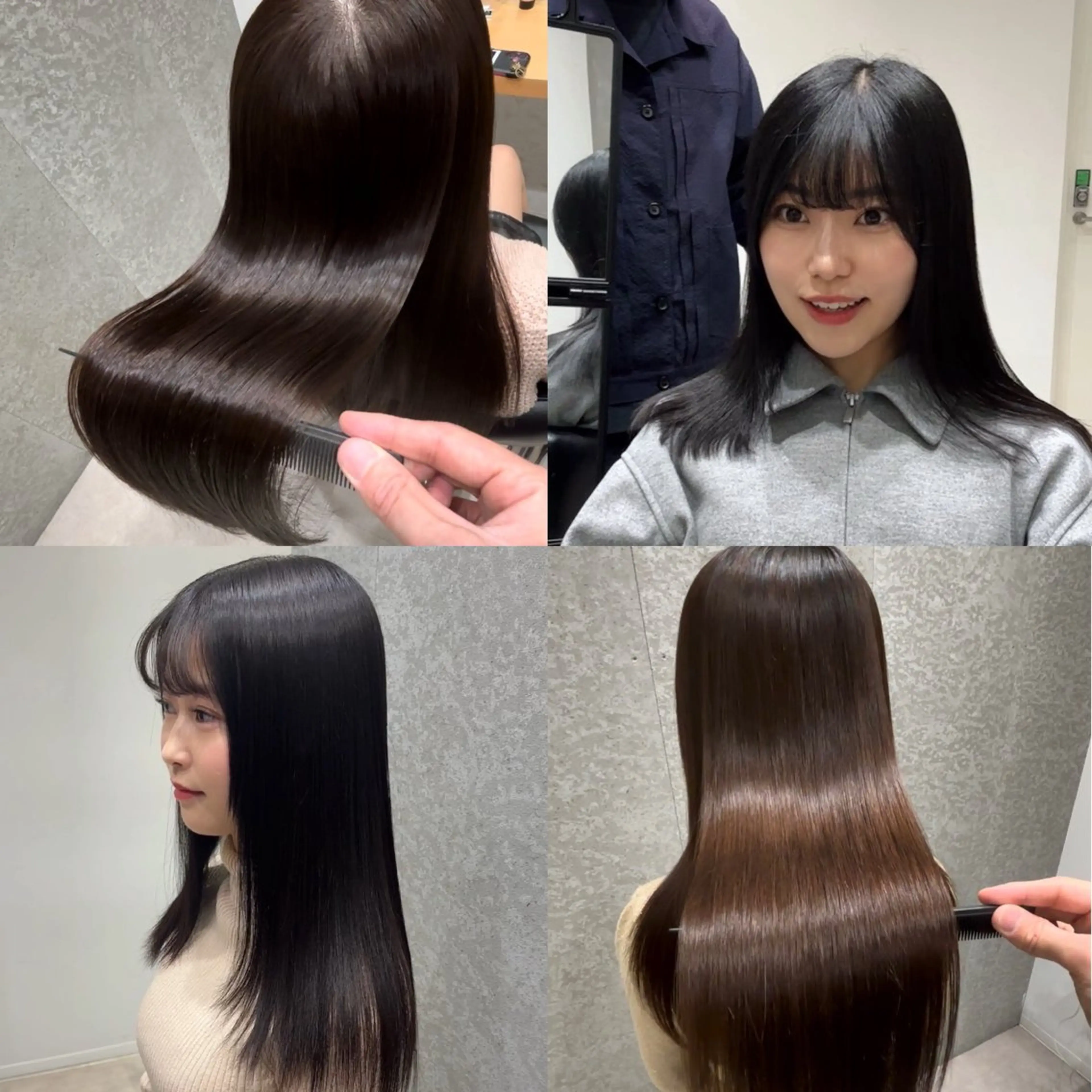 ミディアム 髪質改善 トリートメント トリートメント ヘッドスパ 髪質改善ヘアケア 艶髪特化/上田のヘアスタイル