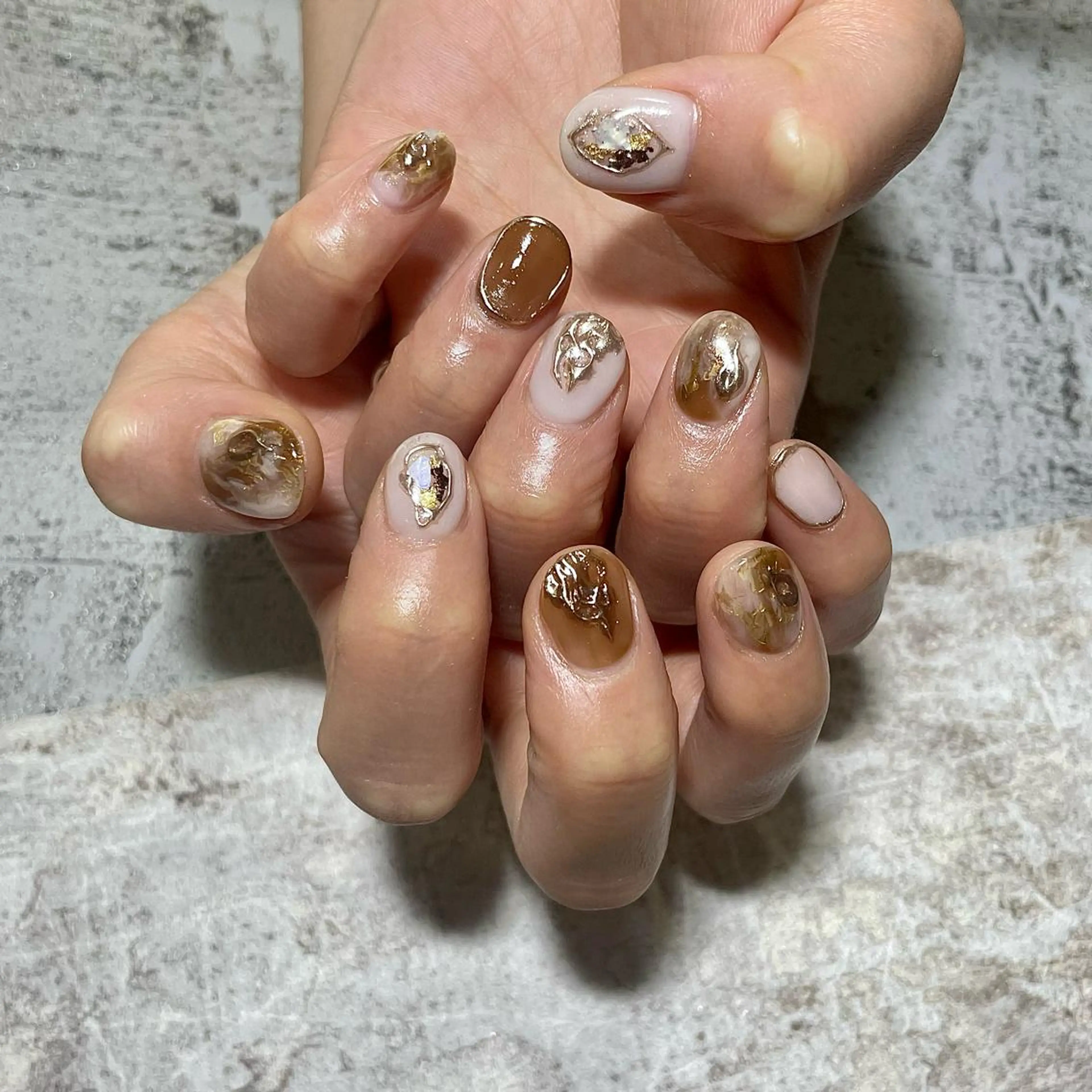 ネイル Allure小山店 後藤文香のネイルデザイン