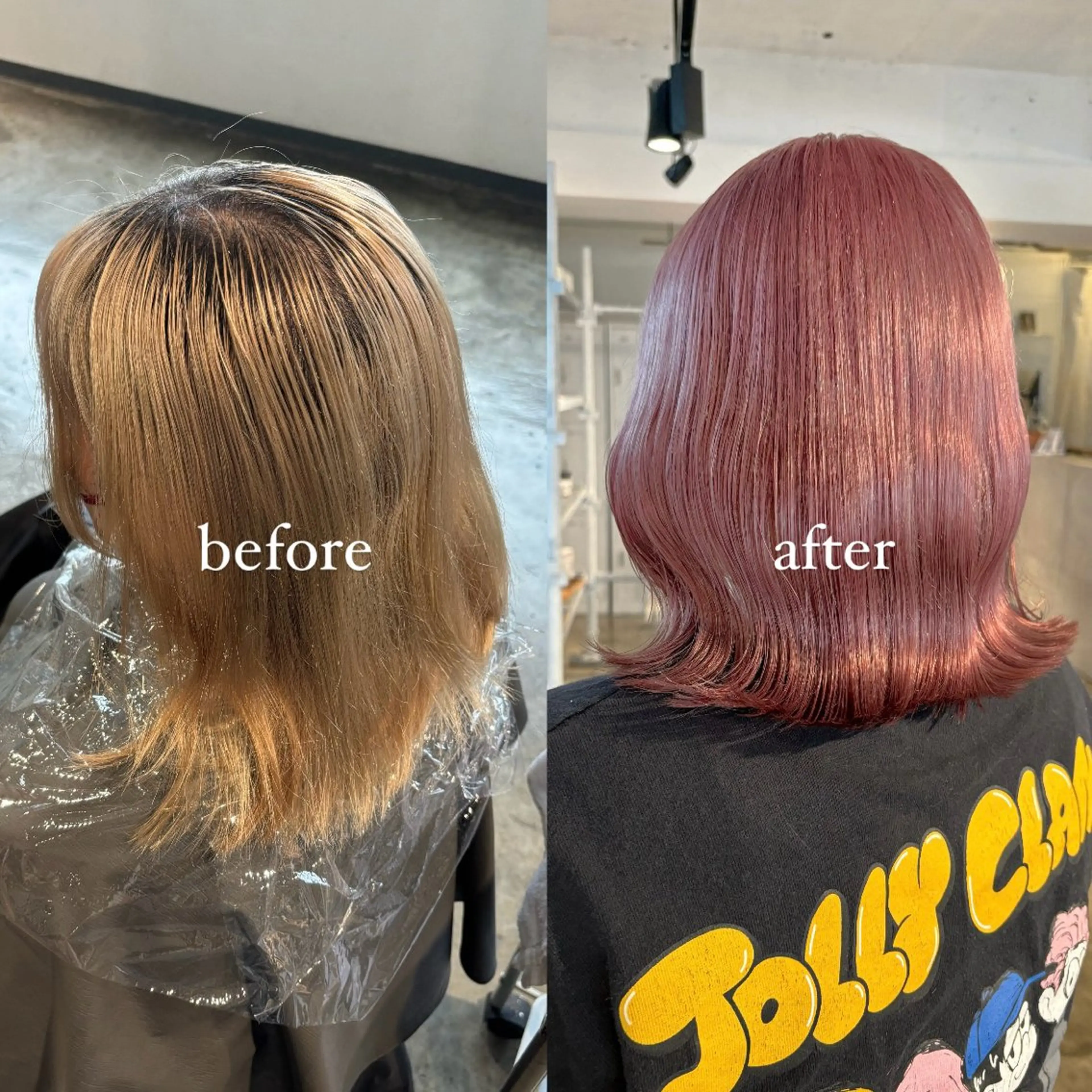 ミディアム カラー ベージュカラー ブリーチ ケアブリーチ ダブルカラー ハイトーンカラー 暖色カラー🍒 ケアブリーチ/akiのヘアスタイル