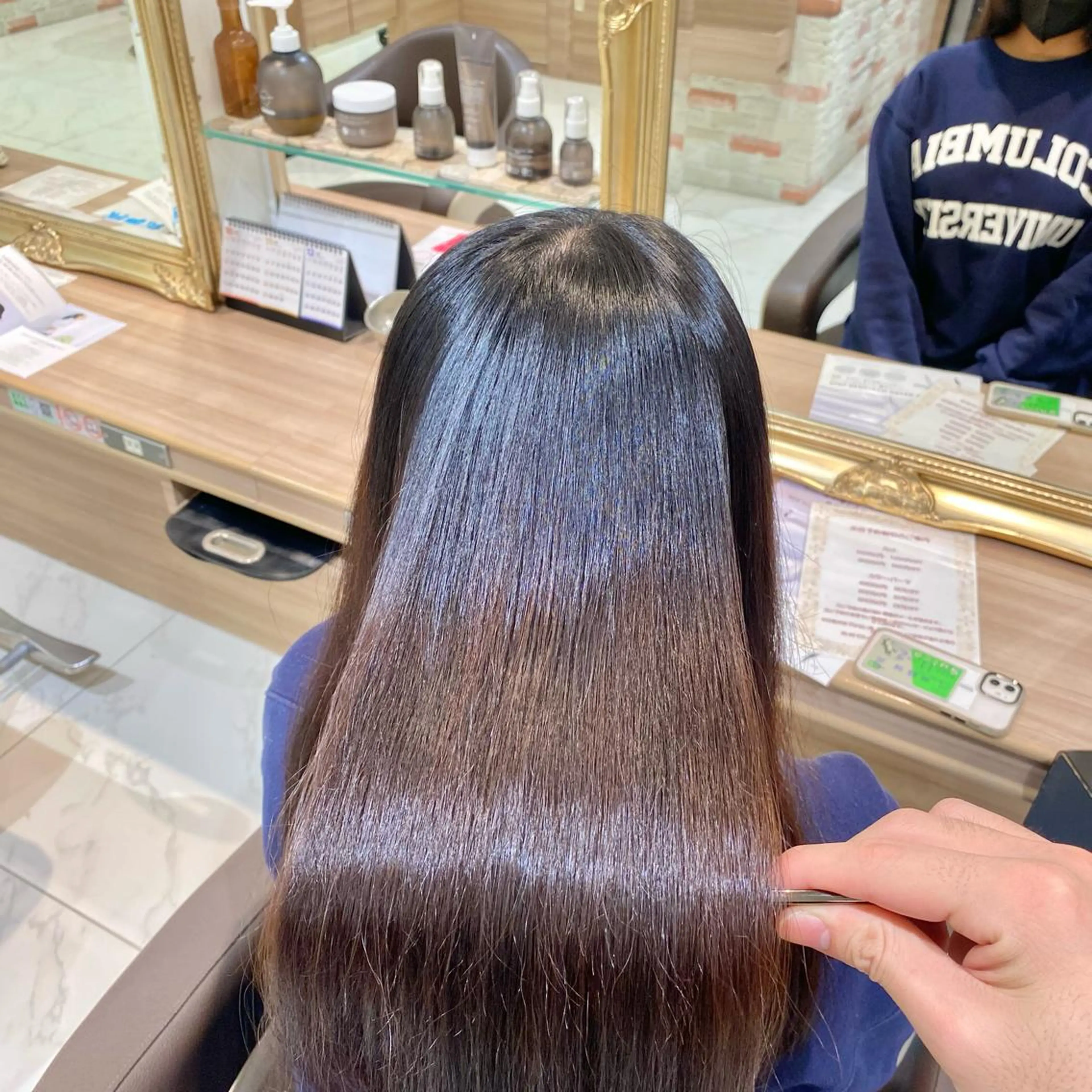 ロング 縮毛矯正 トリートメント ✨美髪／縮毛矯正 講師 ／塚田健✨のヘアスタイル