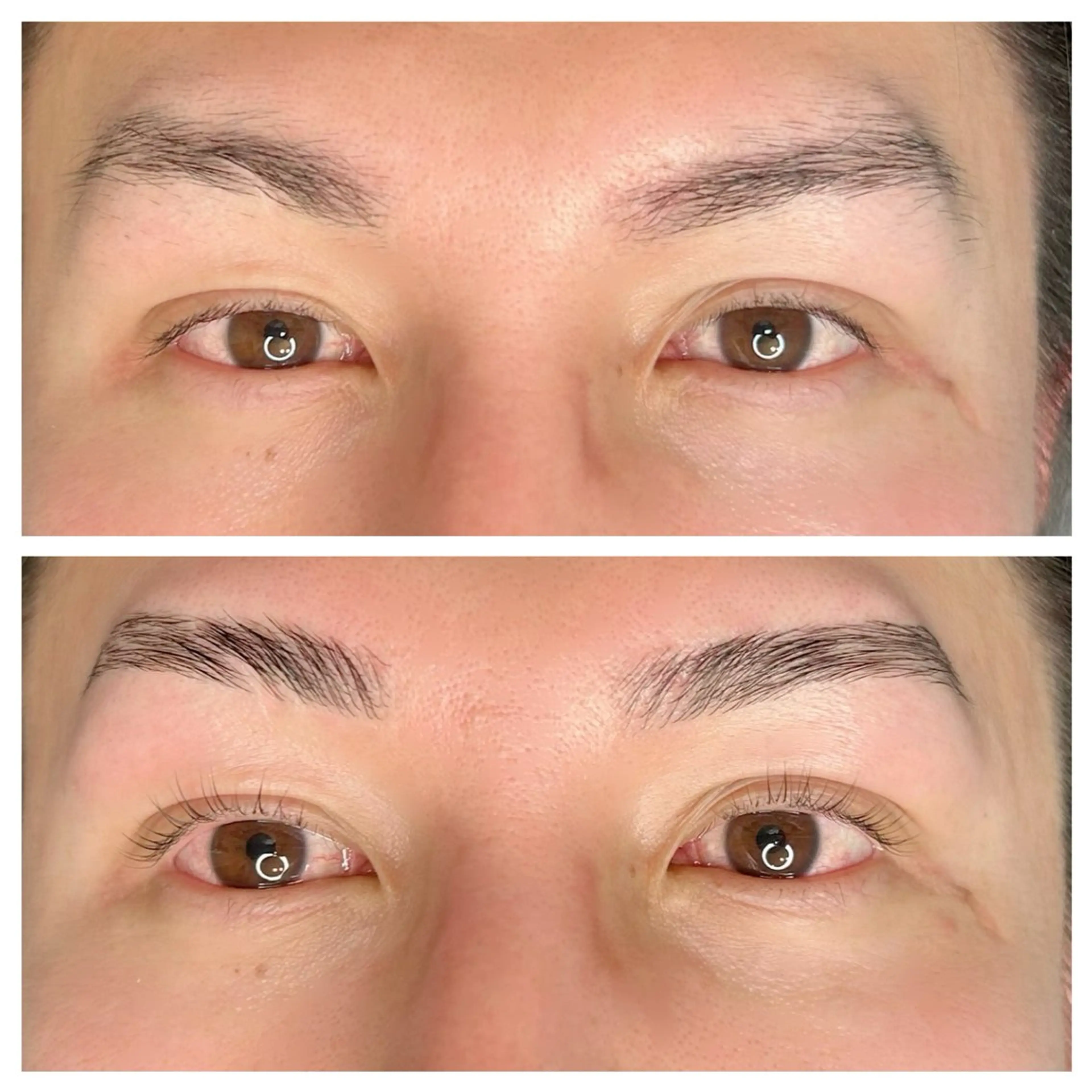 メンズ アイブロウ ハリウッドブロウリフト メンズアイブロウ ワックス脱毛 その他(アイブロウ) アトリエリリー 浅野のマツエク・マツパデザイン