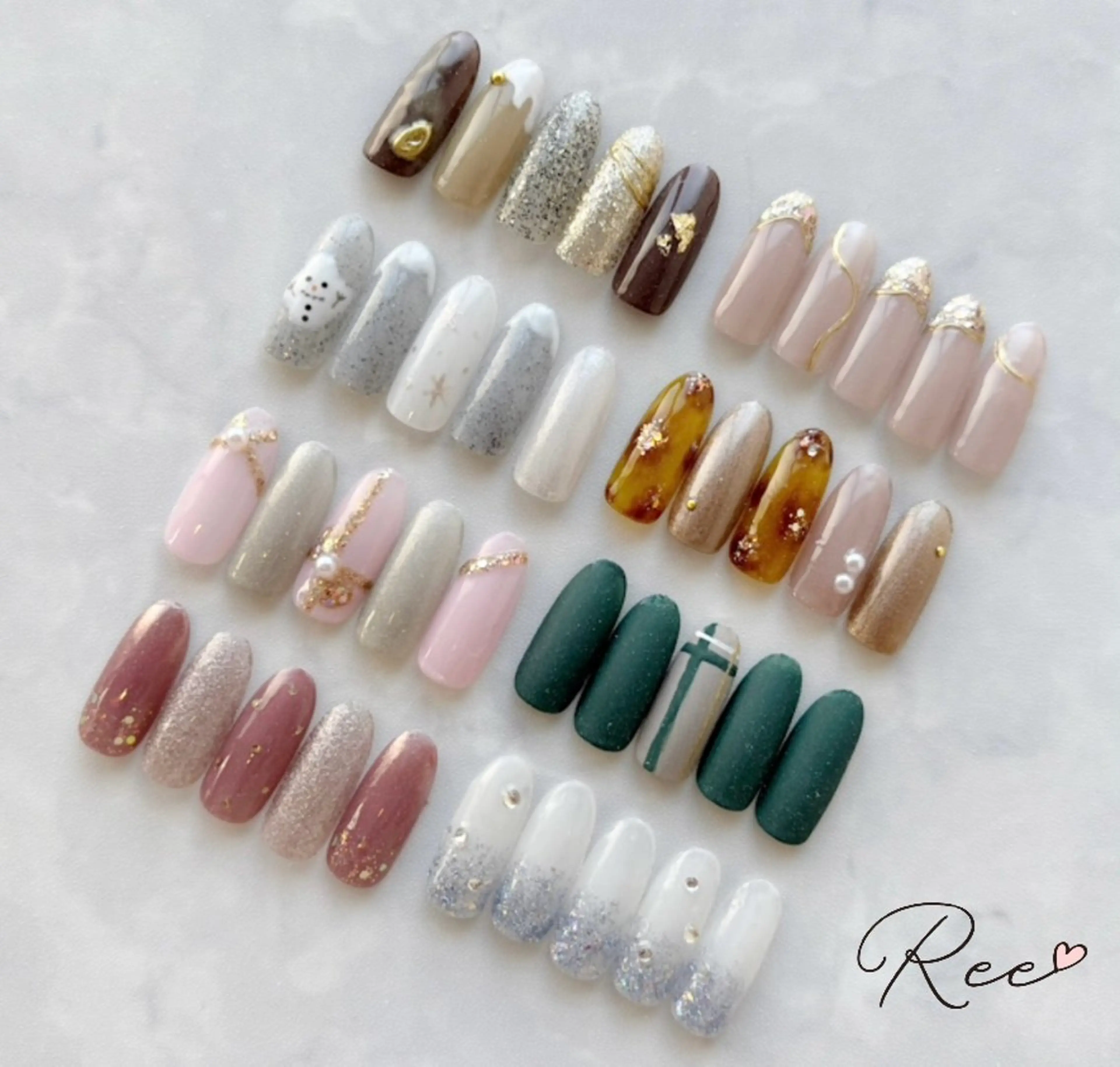 ネイル ハンドネイル ネイル脱毛 Reeのネイルデザイン