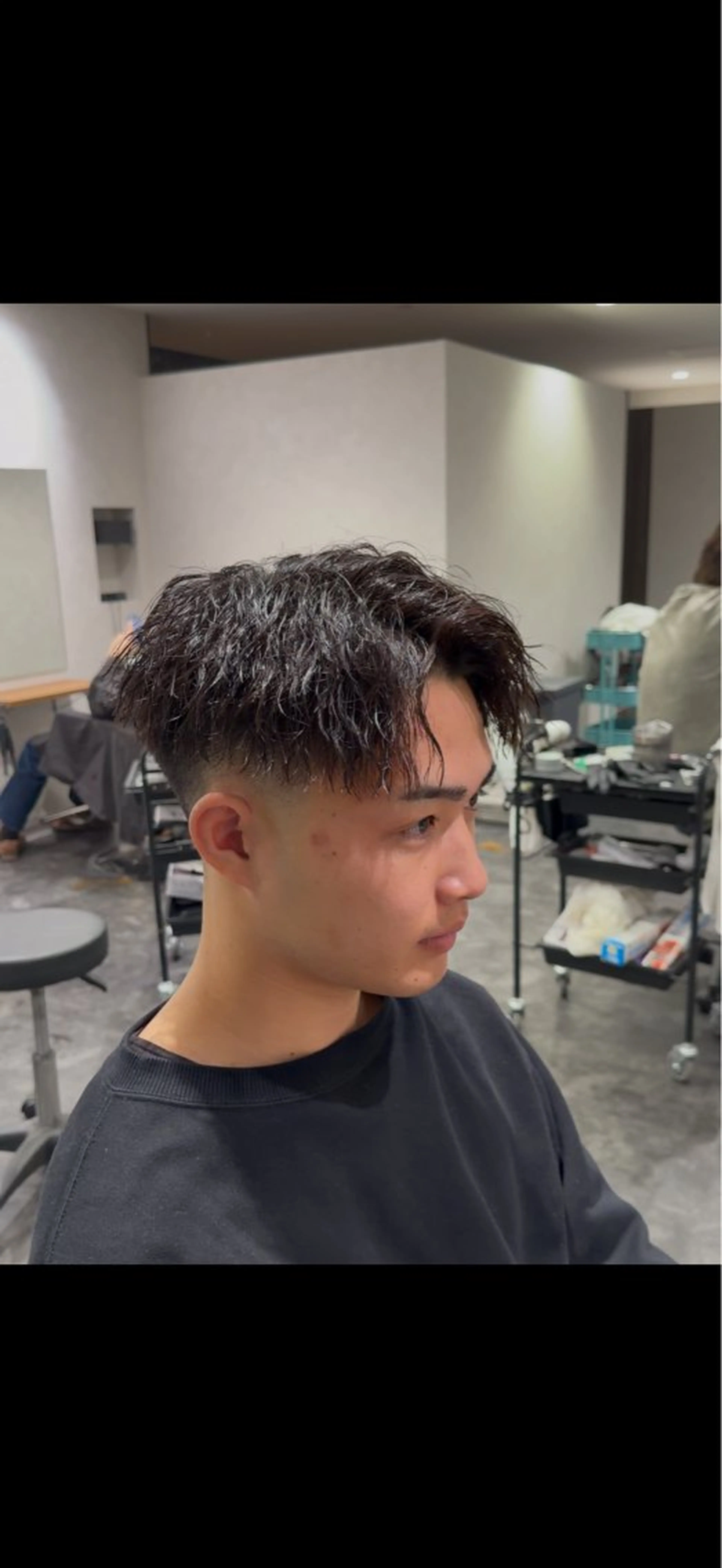 ショート パーマ メンズ カット パーマ メンズパーマ特化 美容師kouyaのヘアスタイル