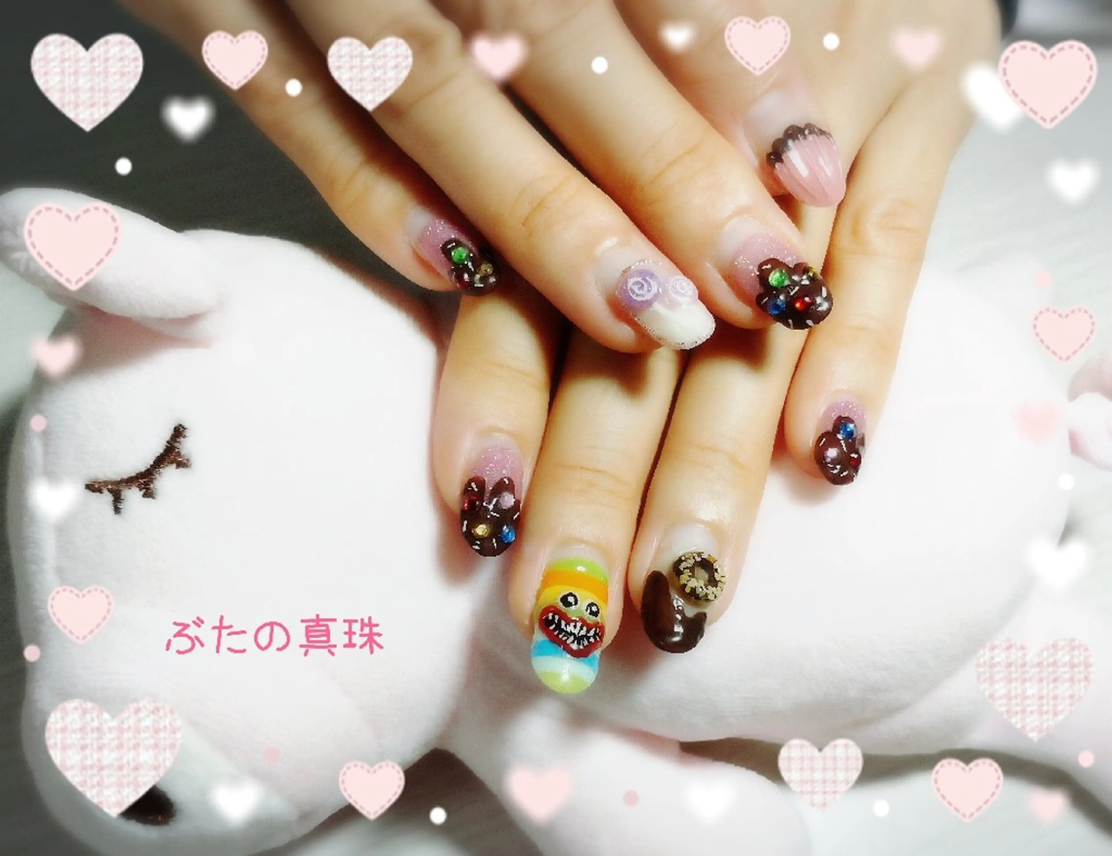 ネイル 林 珠里のネイルデザイン