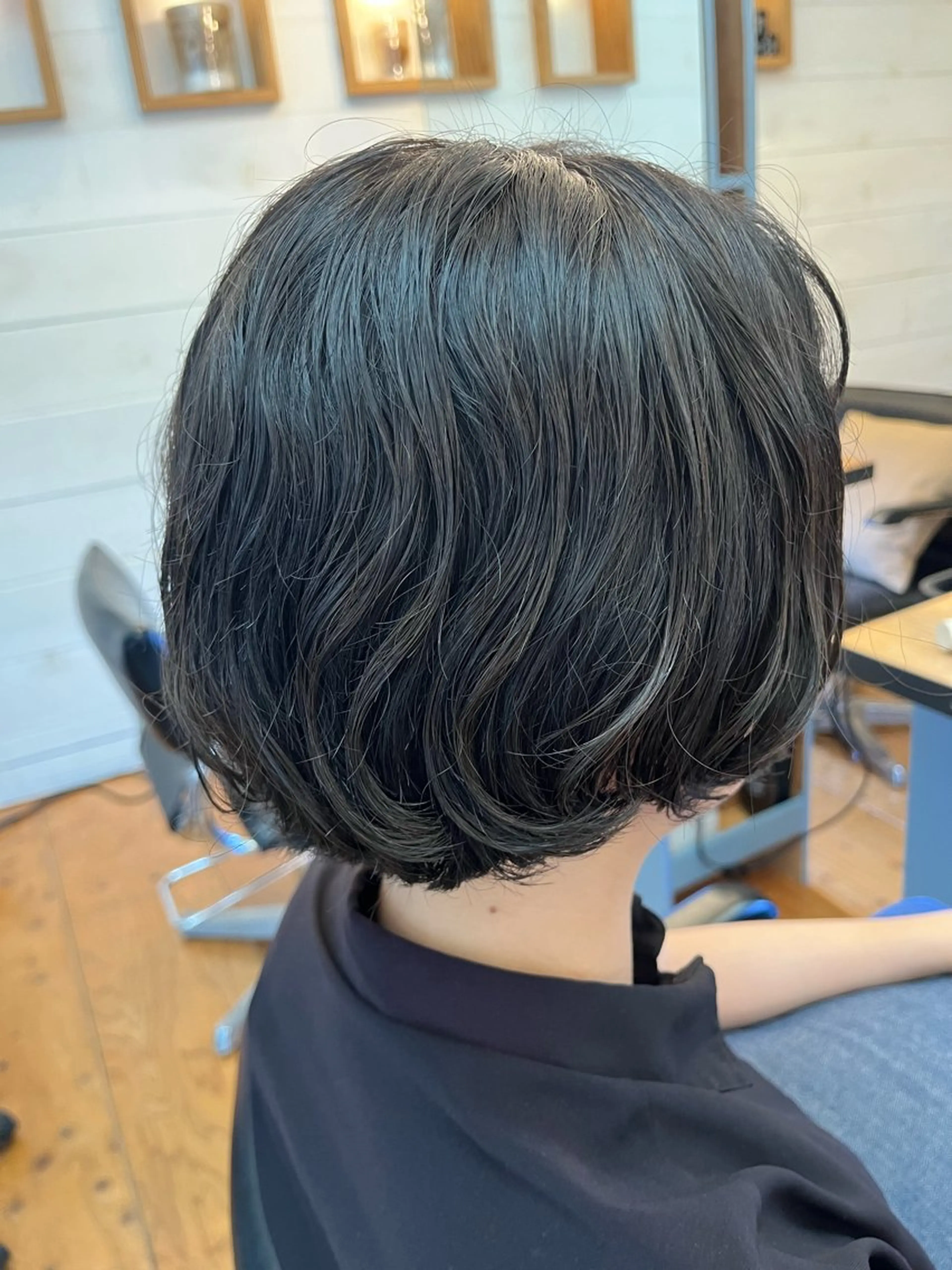 ショート カラー カット ヘアカラー トリートメント Lagom なかだのヘアスタイル