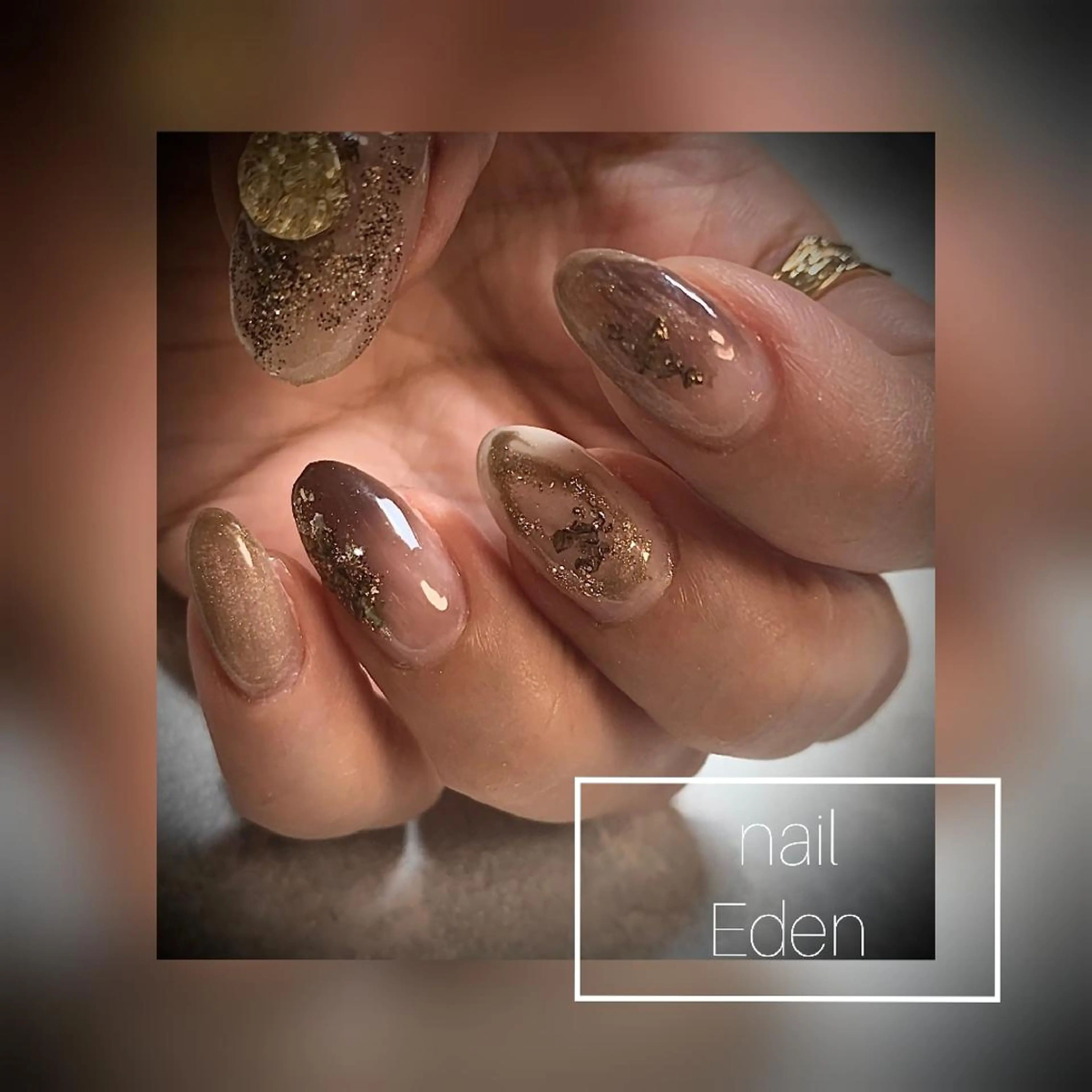 ネイル ニュアンスネイル Eden ♾️のネイルデザイン