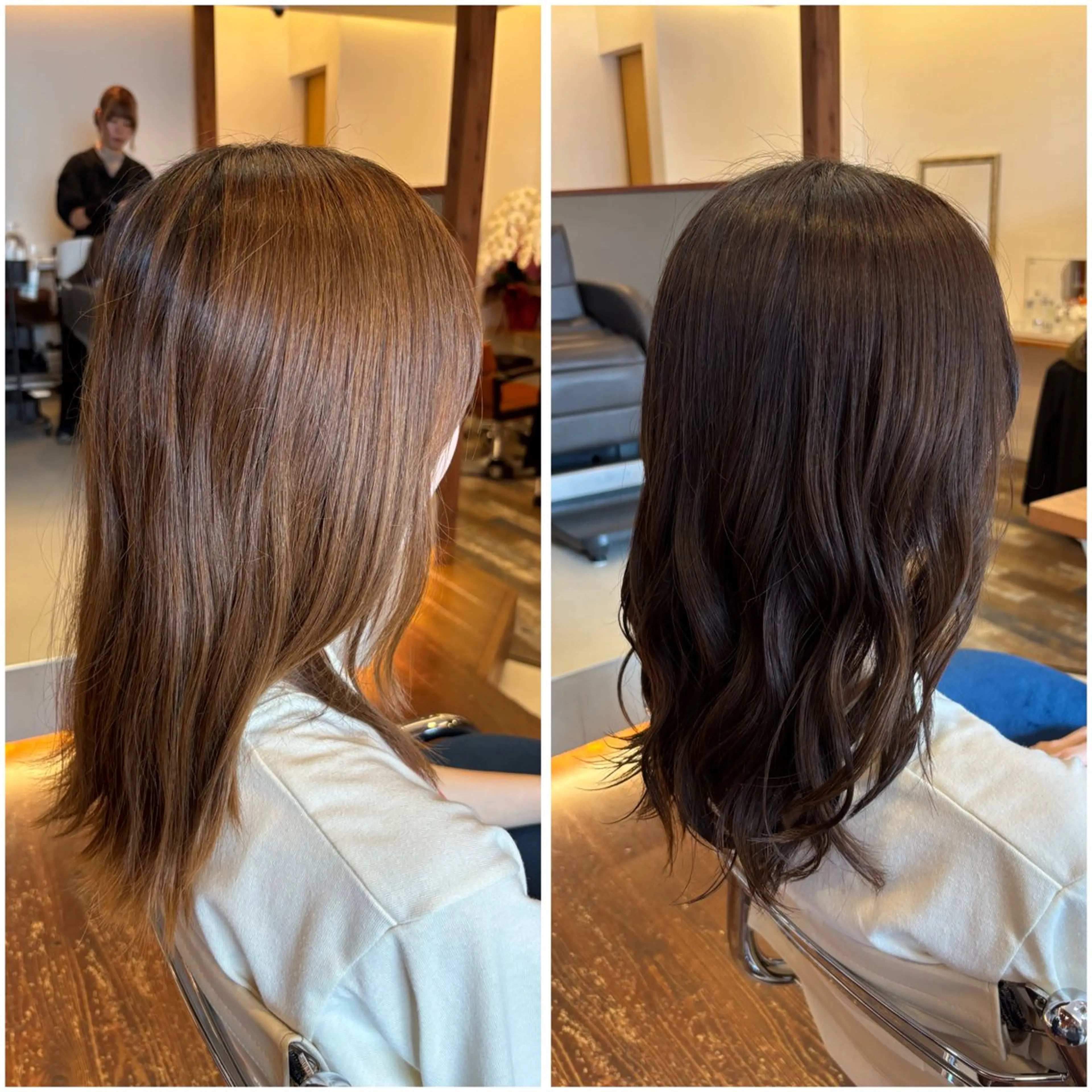 セミロング カラー Pealarkいろは ※3/12までの掲載のヘアスタイル