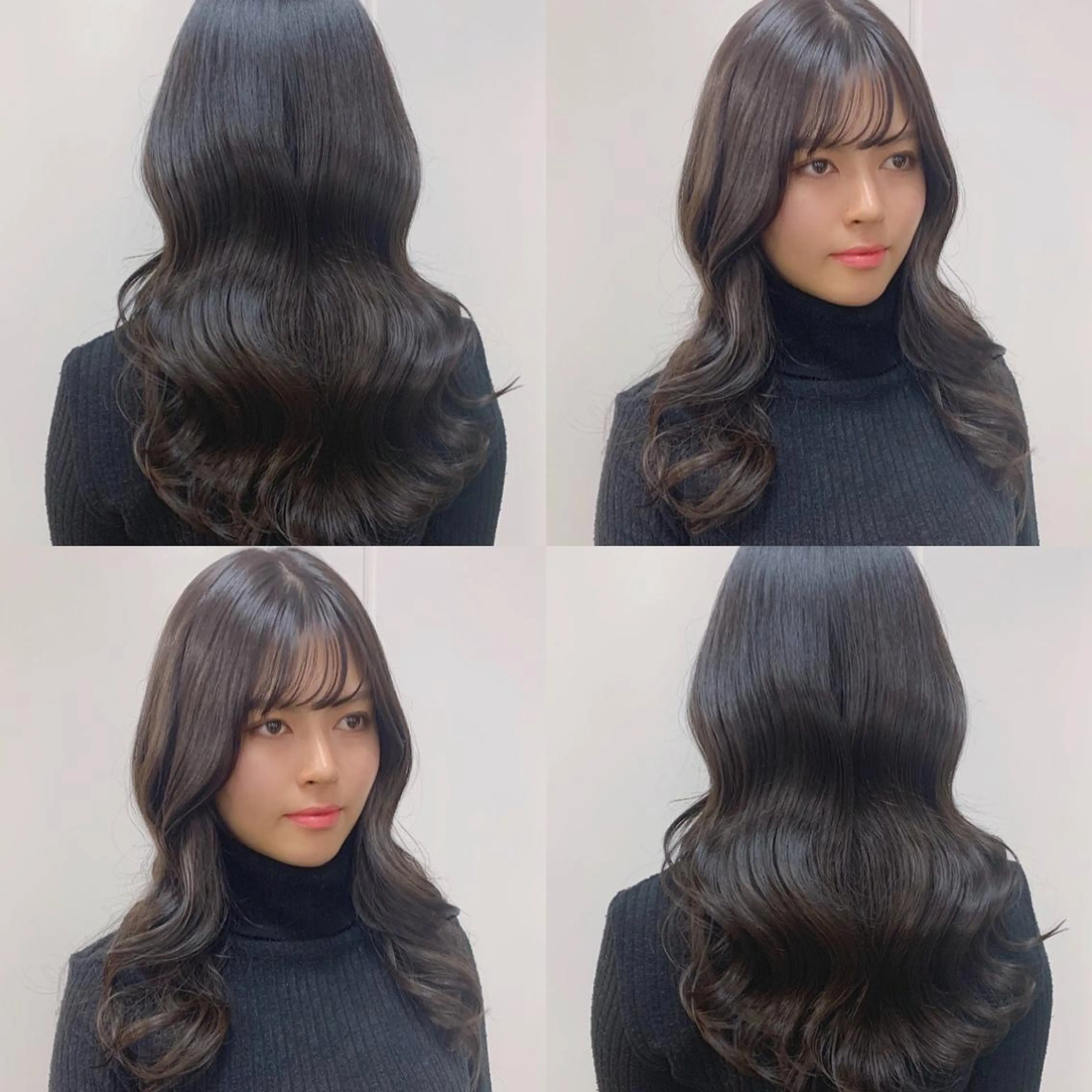 セミロング カラー ヘアアレンジ As hair所属・柔らか垢抜けｶﾗｰと ｶｯﾄ🫧ASUKAのヘアスタイル