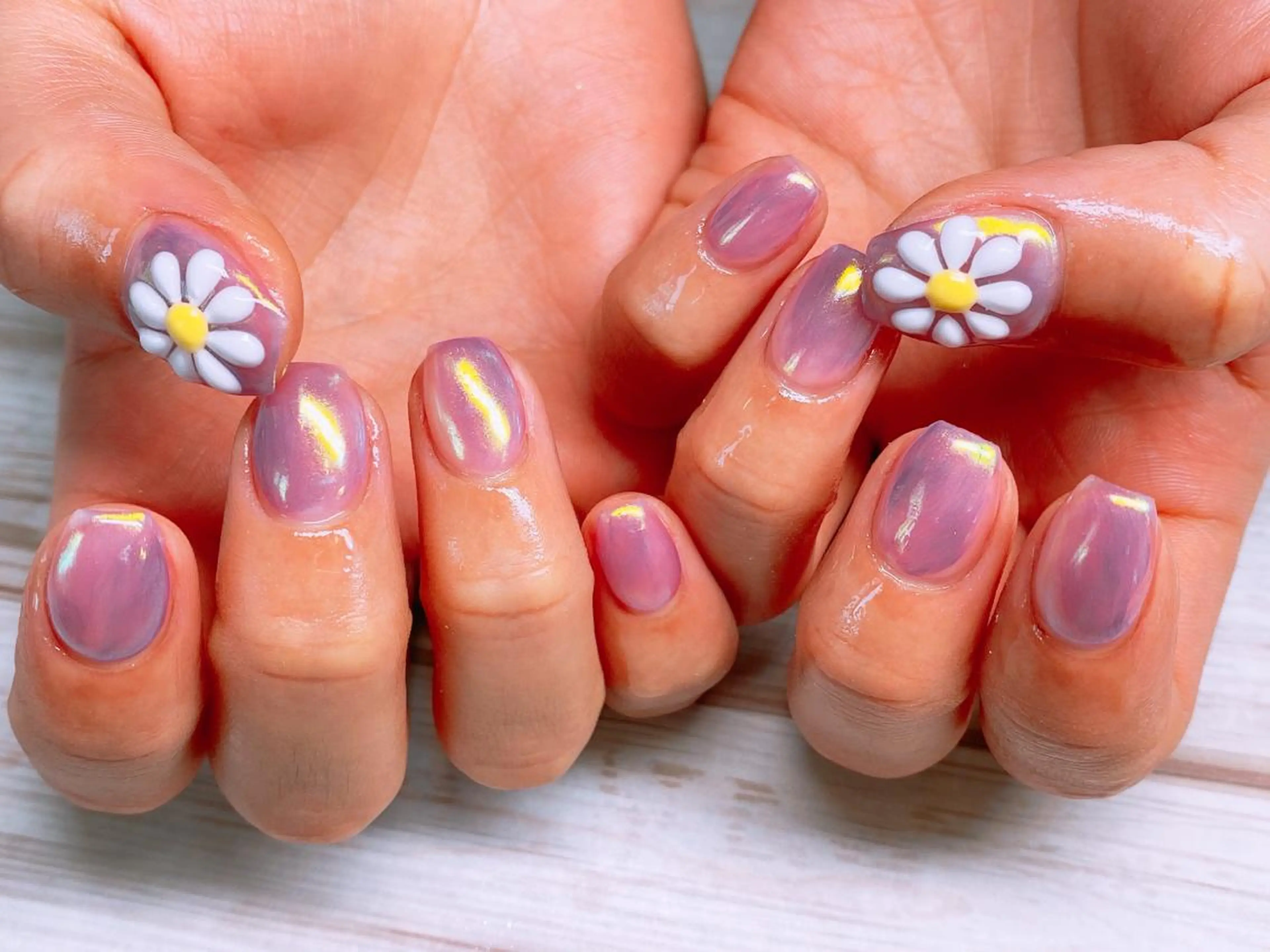 ネイル 高野 梨紗子のネイルデザイン