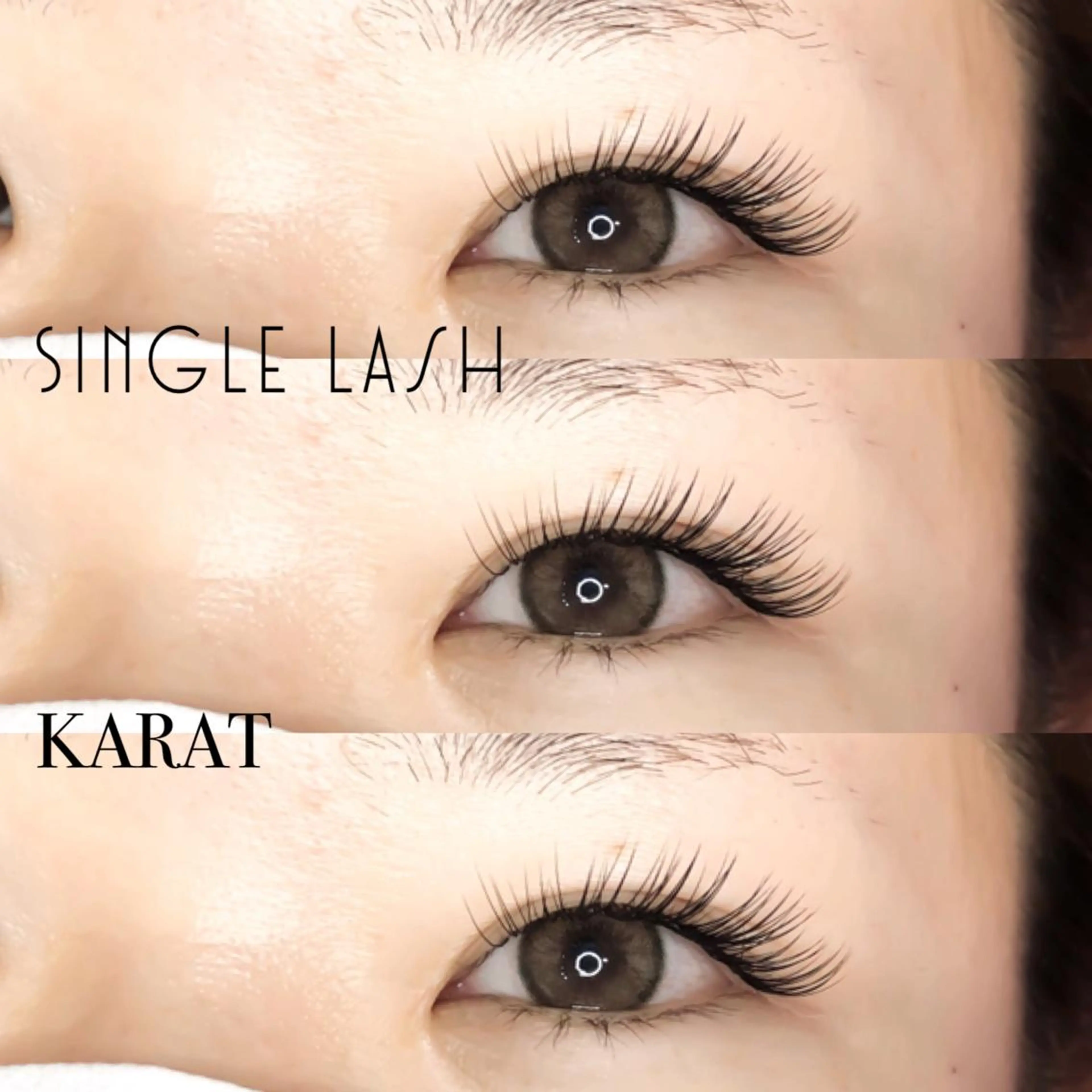 マツエク・マツパ ★KAEDE★伊勢崎 【KARAT】のマツエク・マツパデザイン