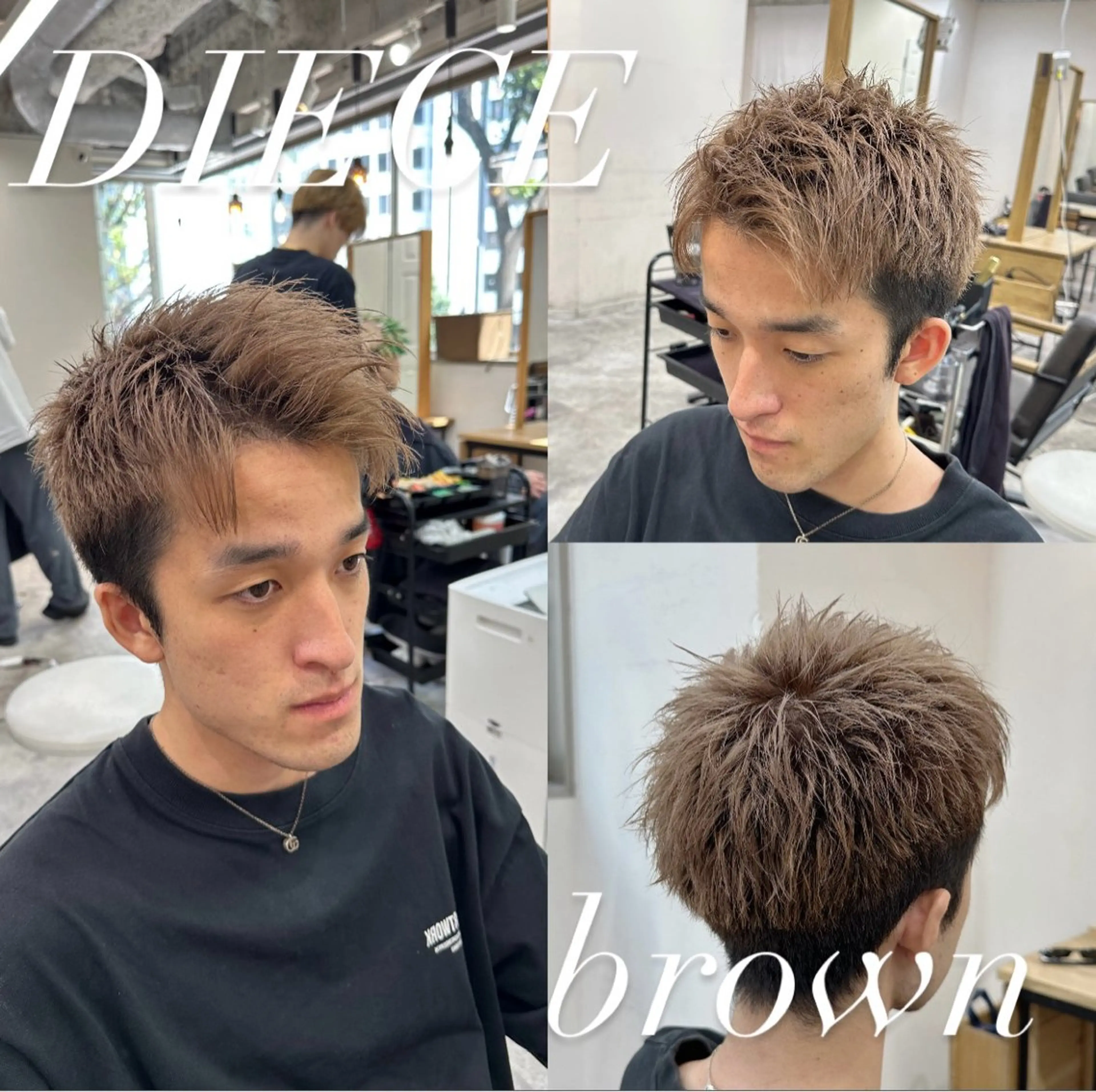 ロング カラー メンズ ヘアカラー DIECE所属・メンズ特化 ⚡️ナツキ⚡️のヘアスタイル