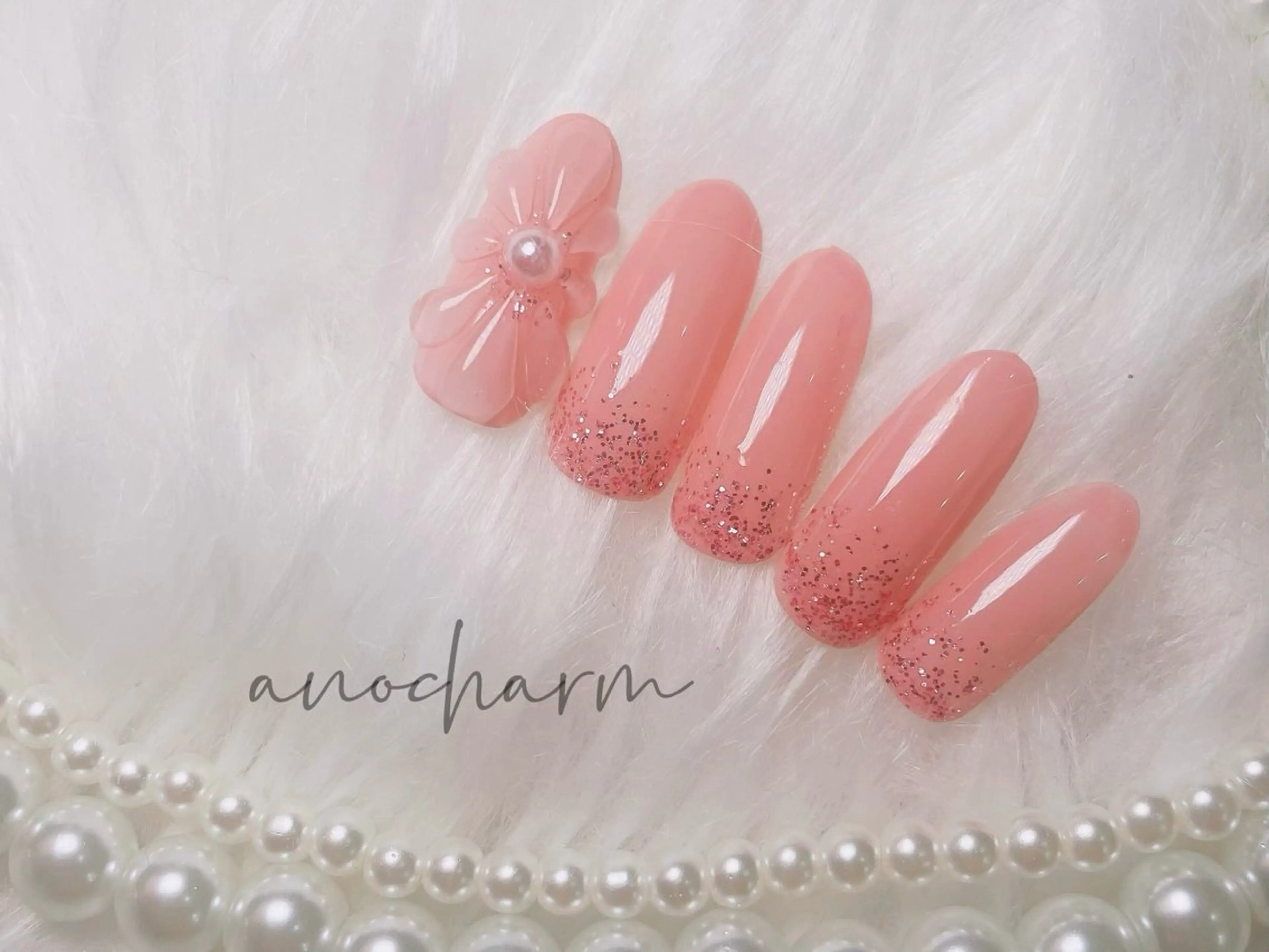 ネイル ハンドネイル anocharm _annaのマツエク・マツパデザイン