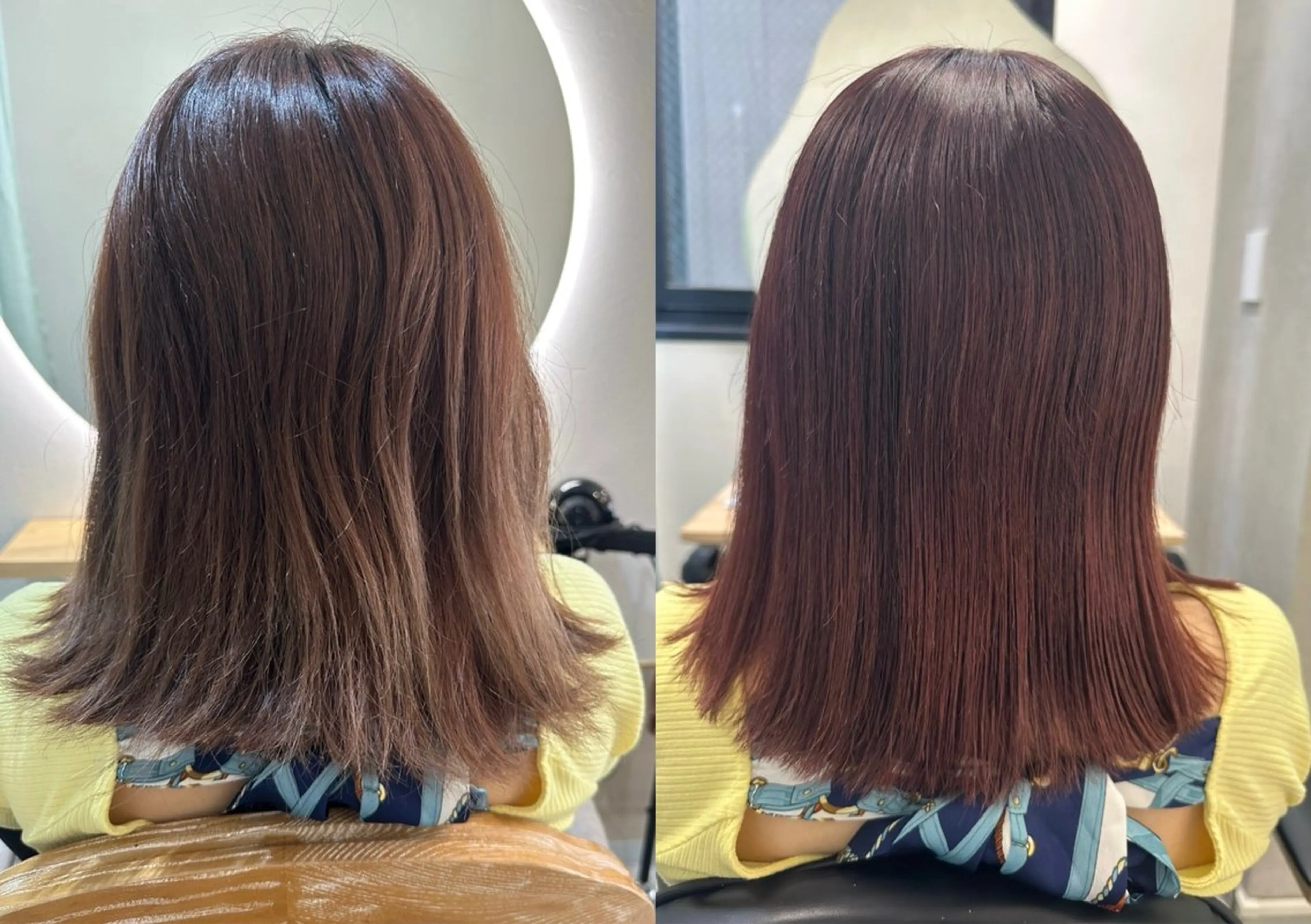 カラー TELAHAIR岡野 春奈のヘアスタイル