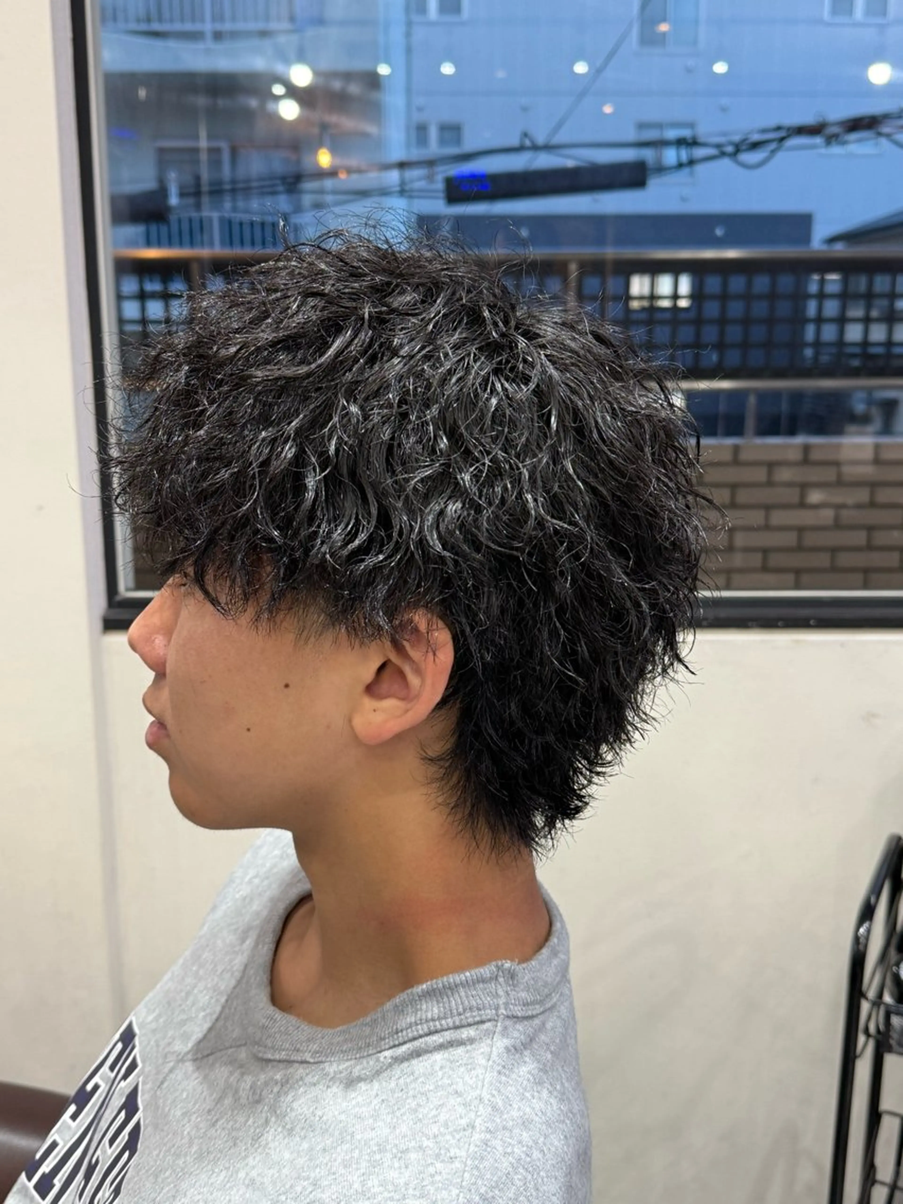 パーマ メンズ パーマ トリートメント 京都/伏見/メンズ/ 石田昂のヘアスタイル
