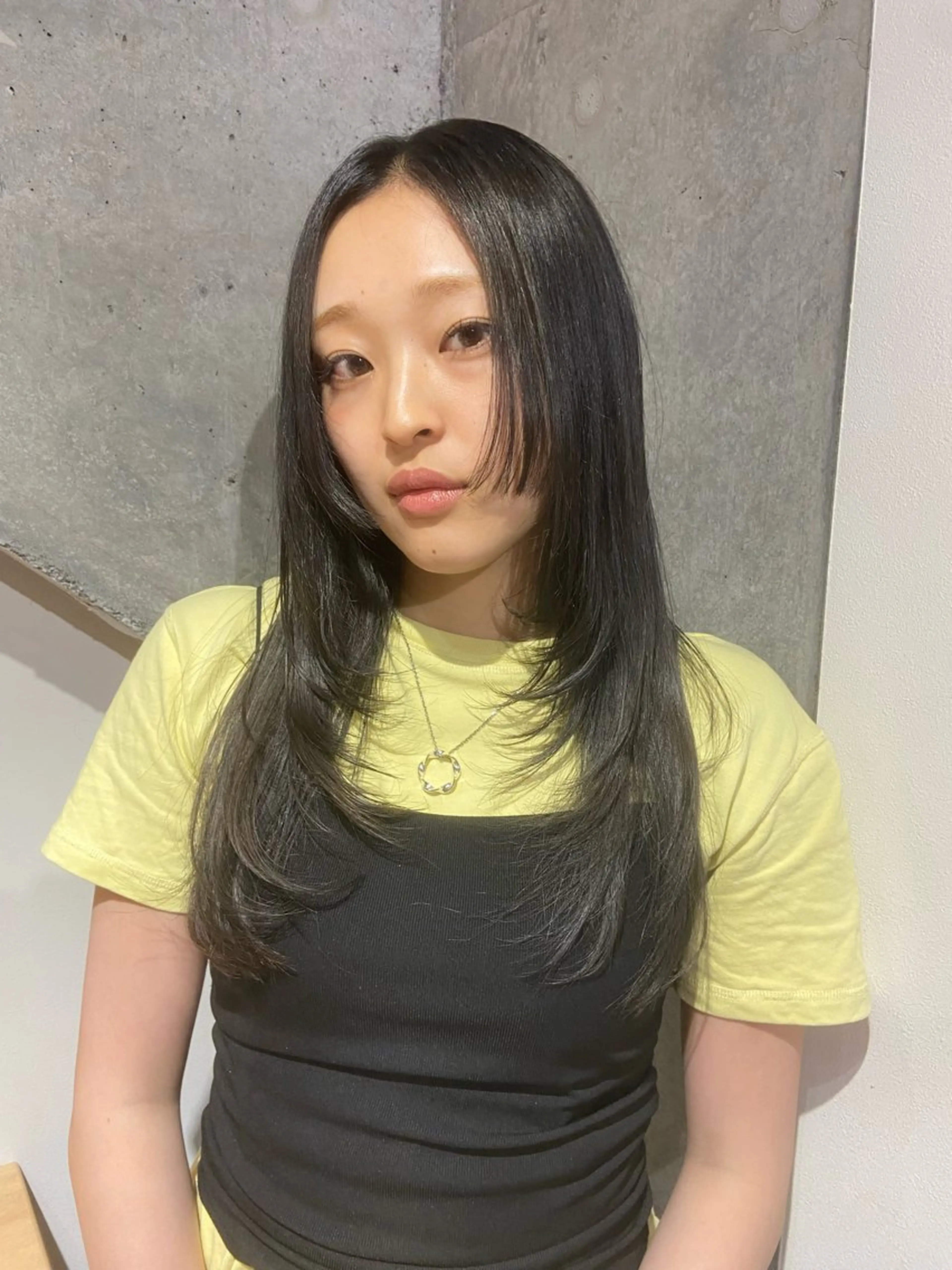 ロング カラー カット ヘアカラー モデル様募集中 🦴harunaのヘアスタイル
