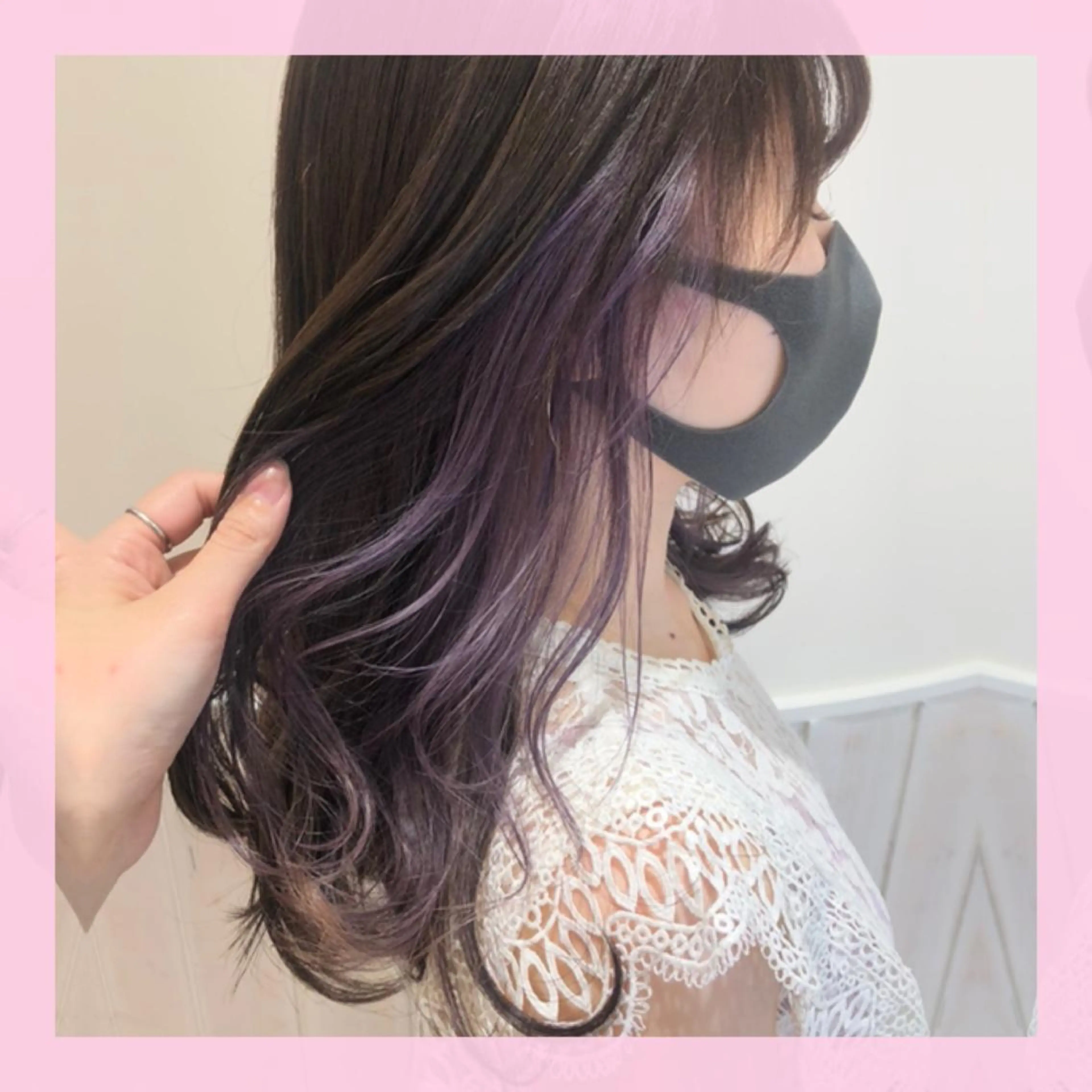 セミロング カラー カット ヘアカラー 🍒前川 🍒のヘアスタイル