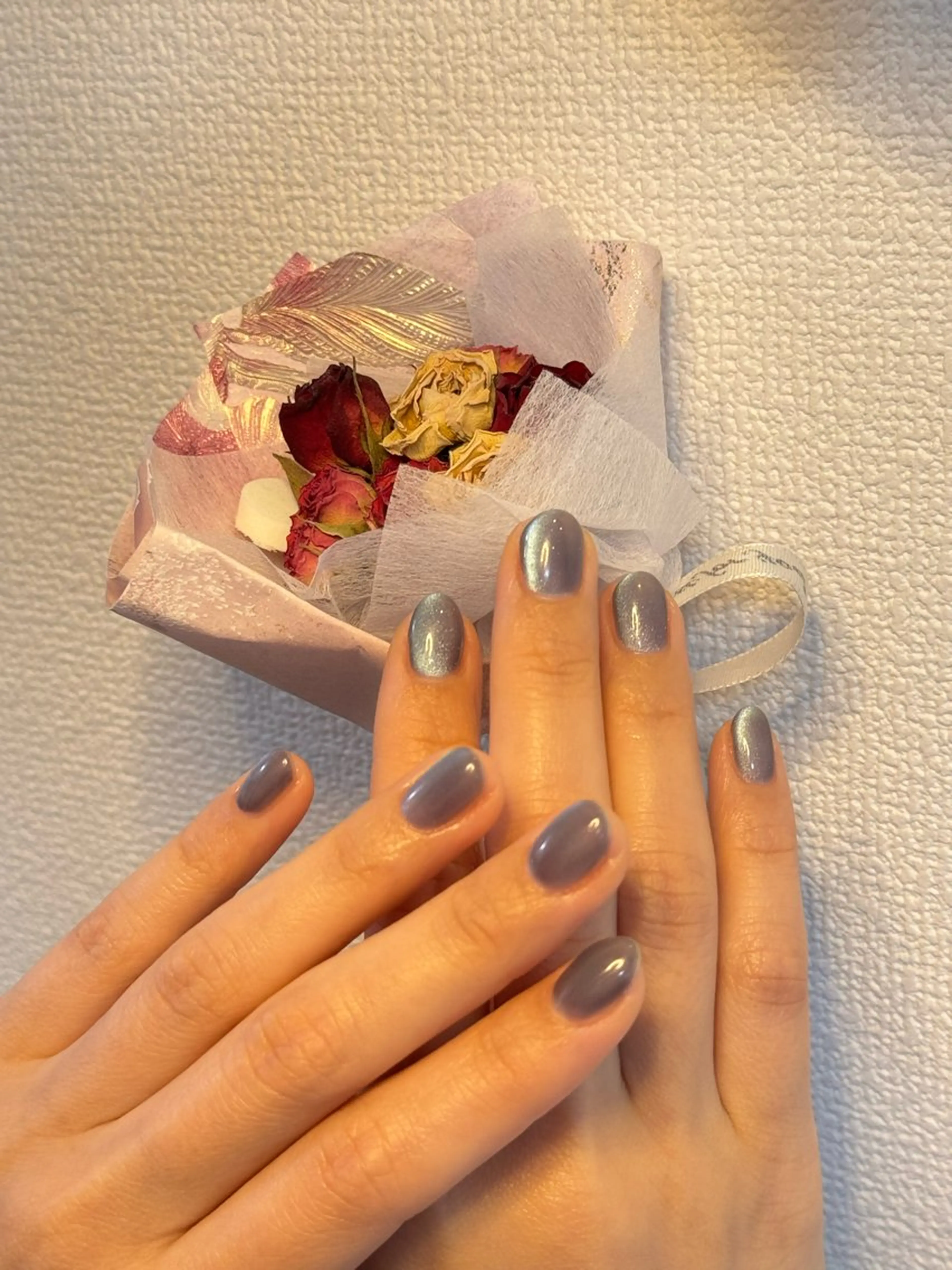 ネイル アートネイル オーロラネイル チークネイル フレンチネイル ガラスフレンチ ハンドネイル 🎀🎀YooLi Nail Salonのネイルデザイン