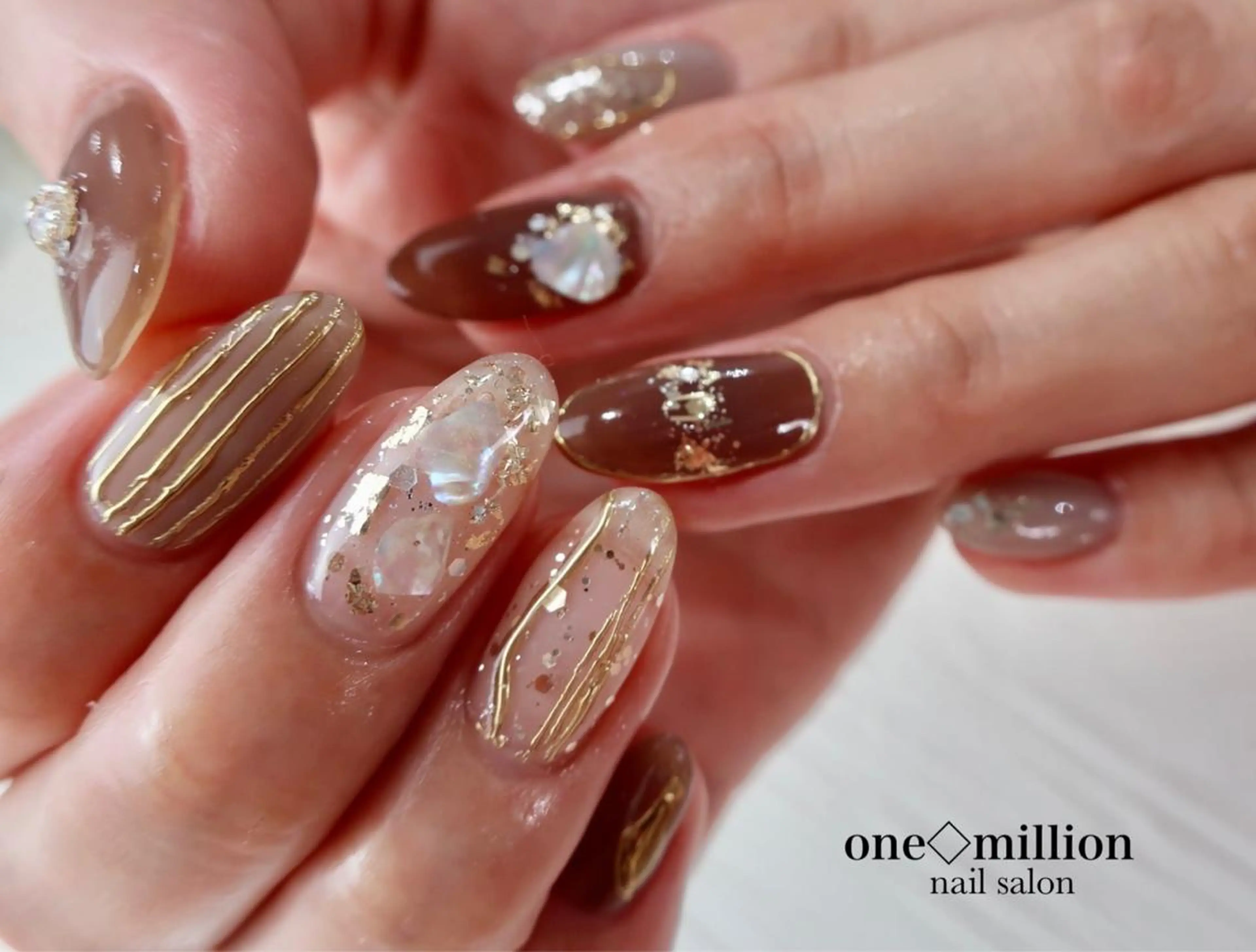 ネイル nail salon ワンミリオンのネイルデザイン