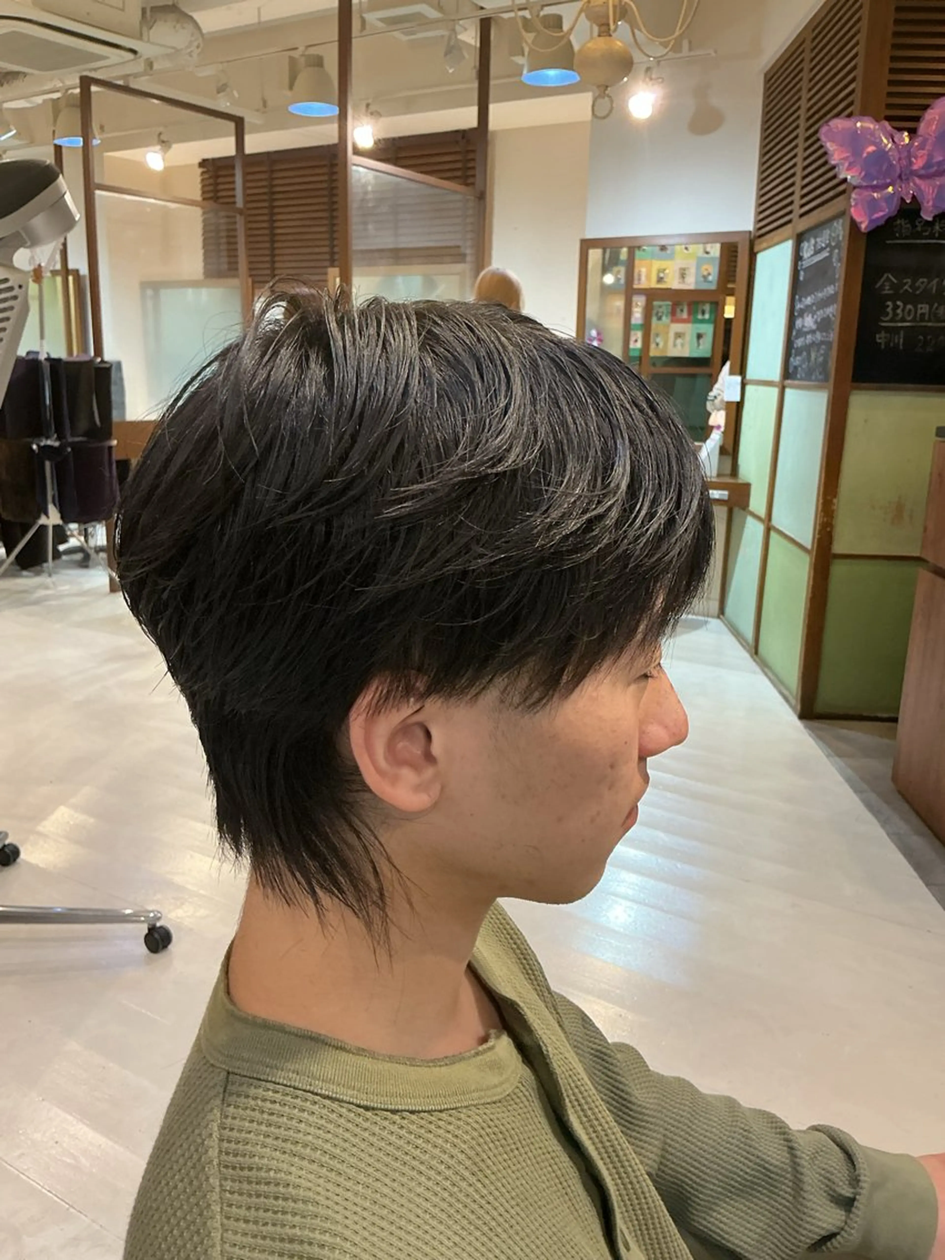 ショート メンズ 野中 大河のヘアスタイル
