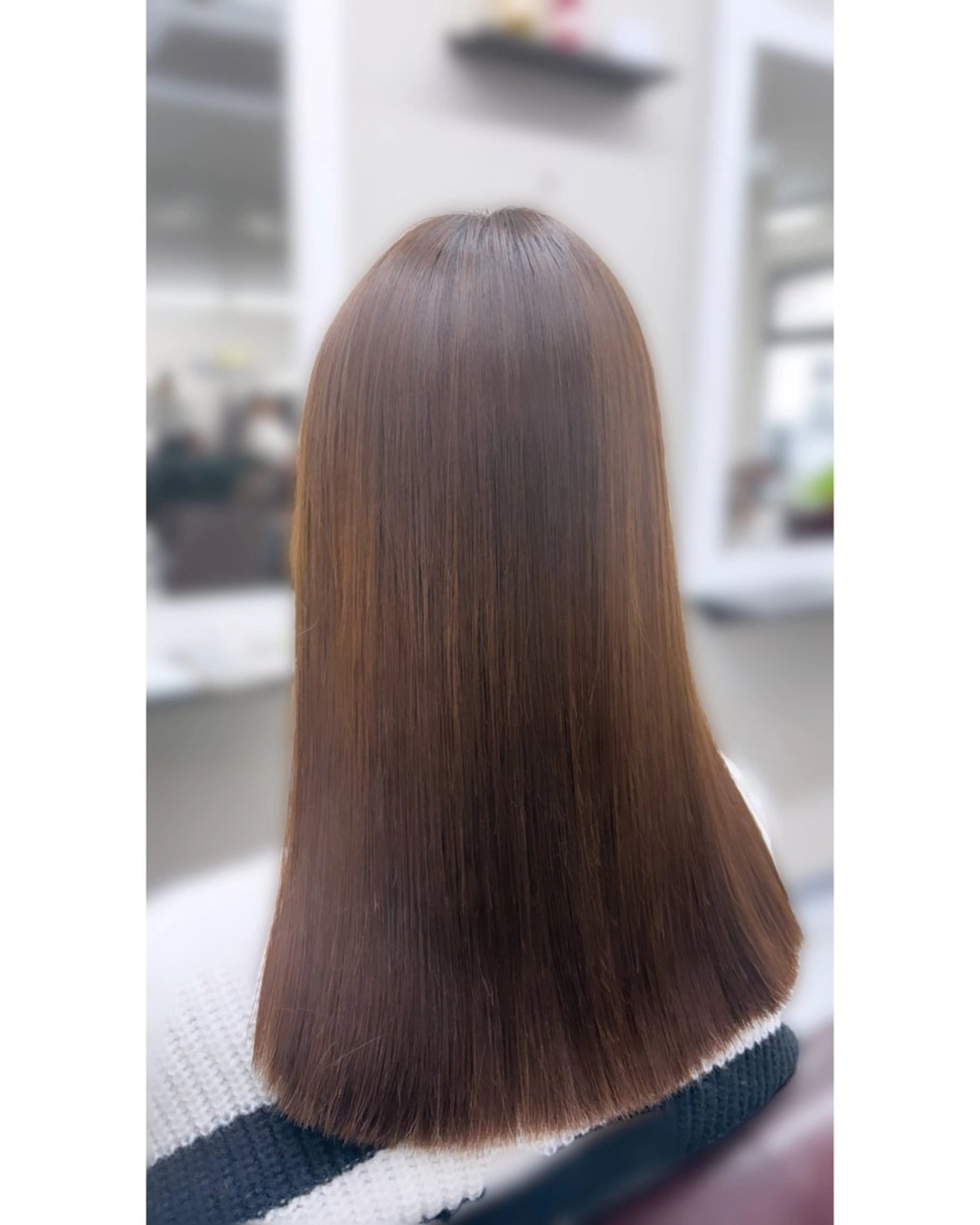 ロング 吉野 結奈のヘアスタイル