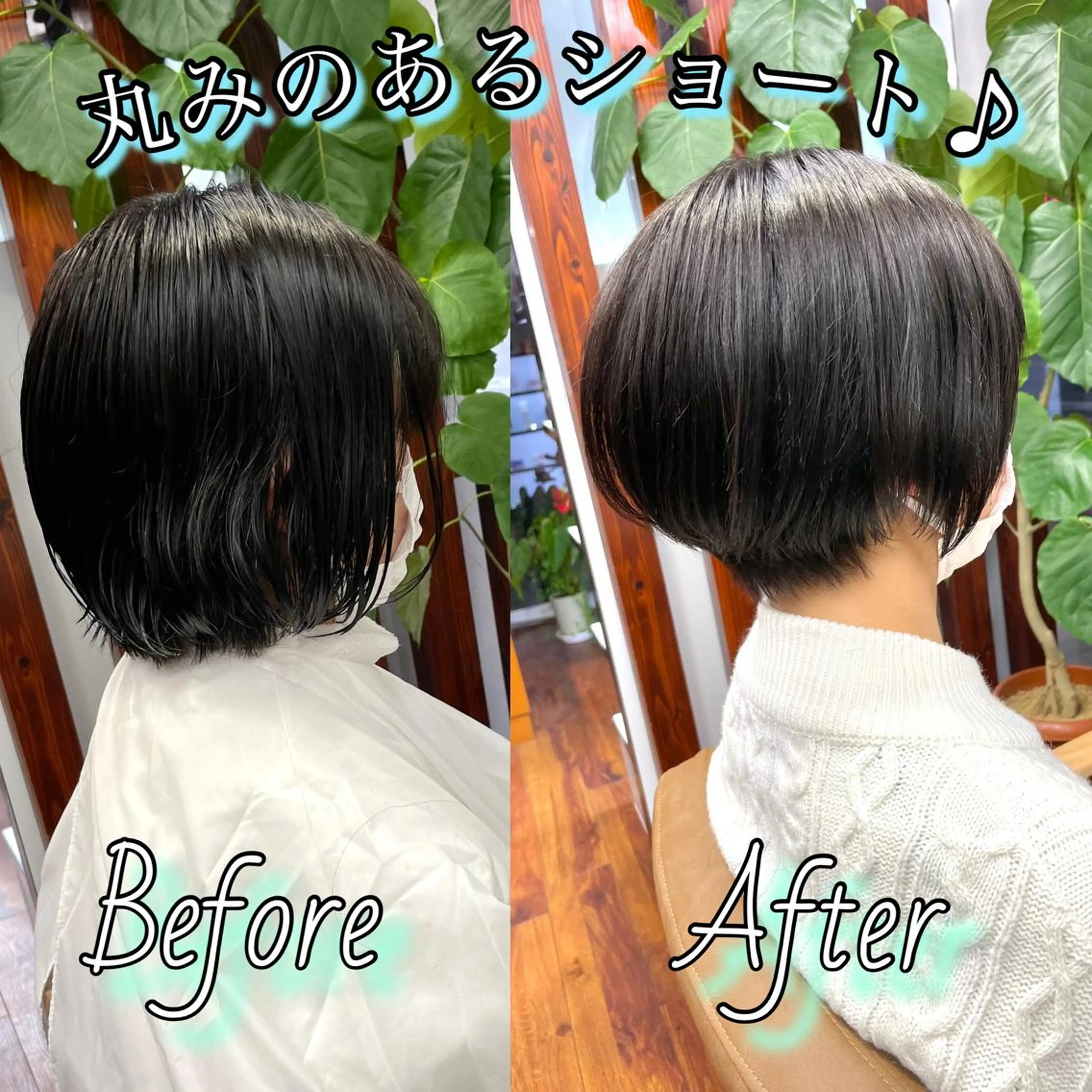 ショート ショートボブ ボブ ショートヘア カット HERSHE by apollo所属・✨美髪矯正&ショート の小林✨のヘアスタイル