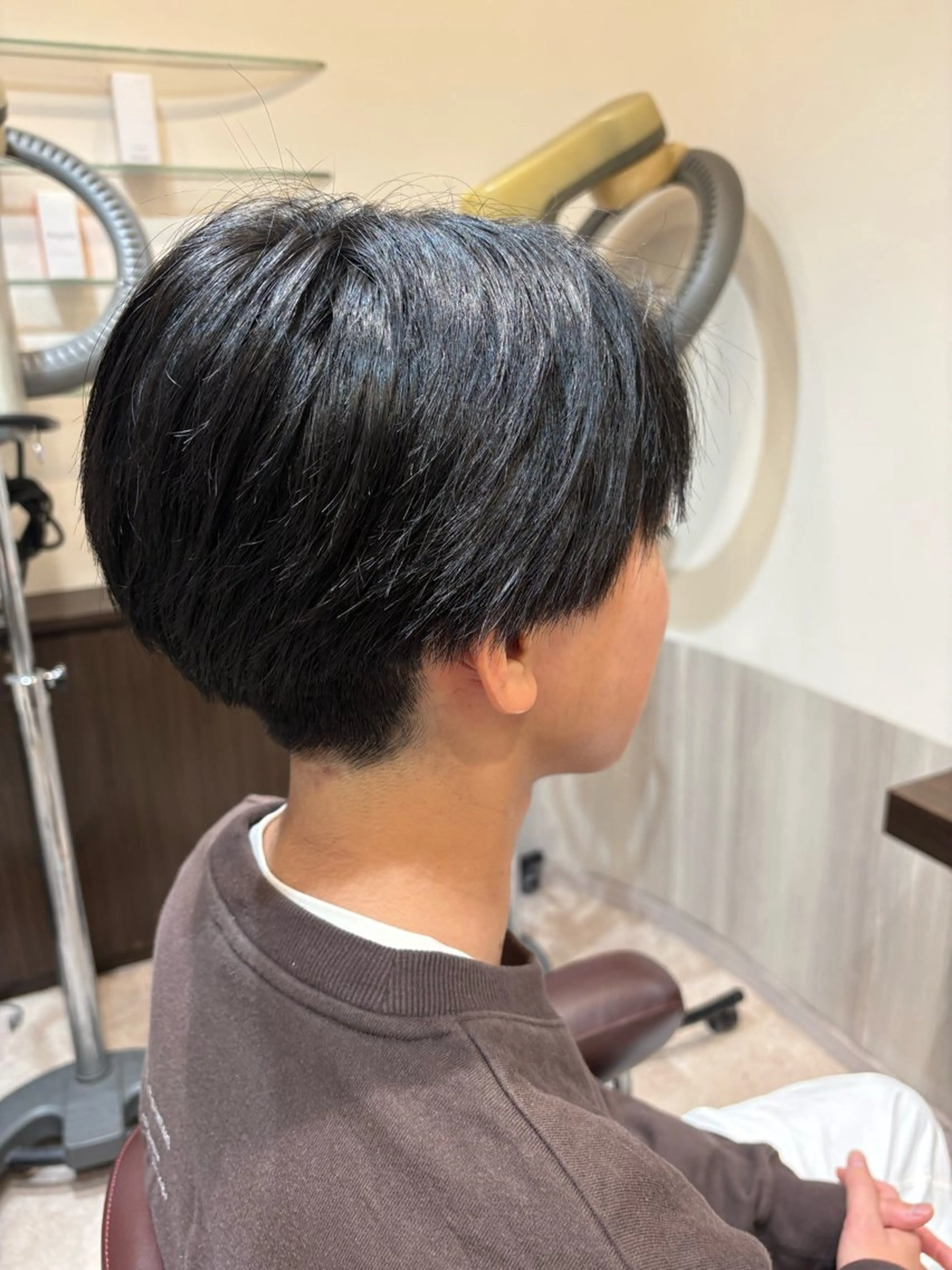 ショート メンズ カット 木村 柊斗のヘアスタイル