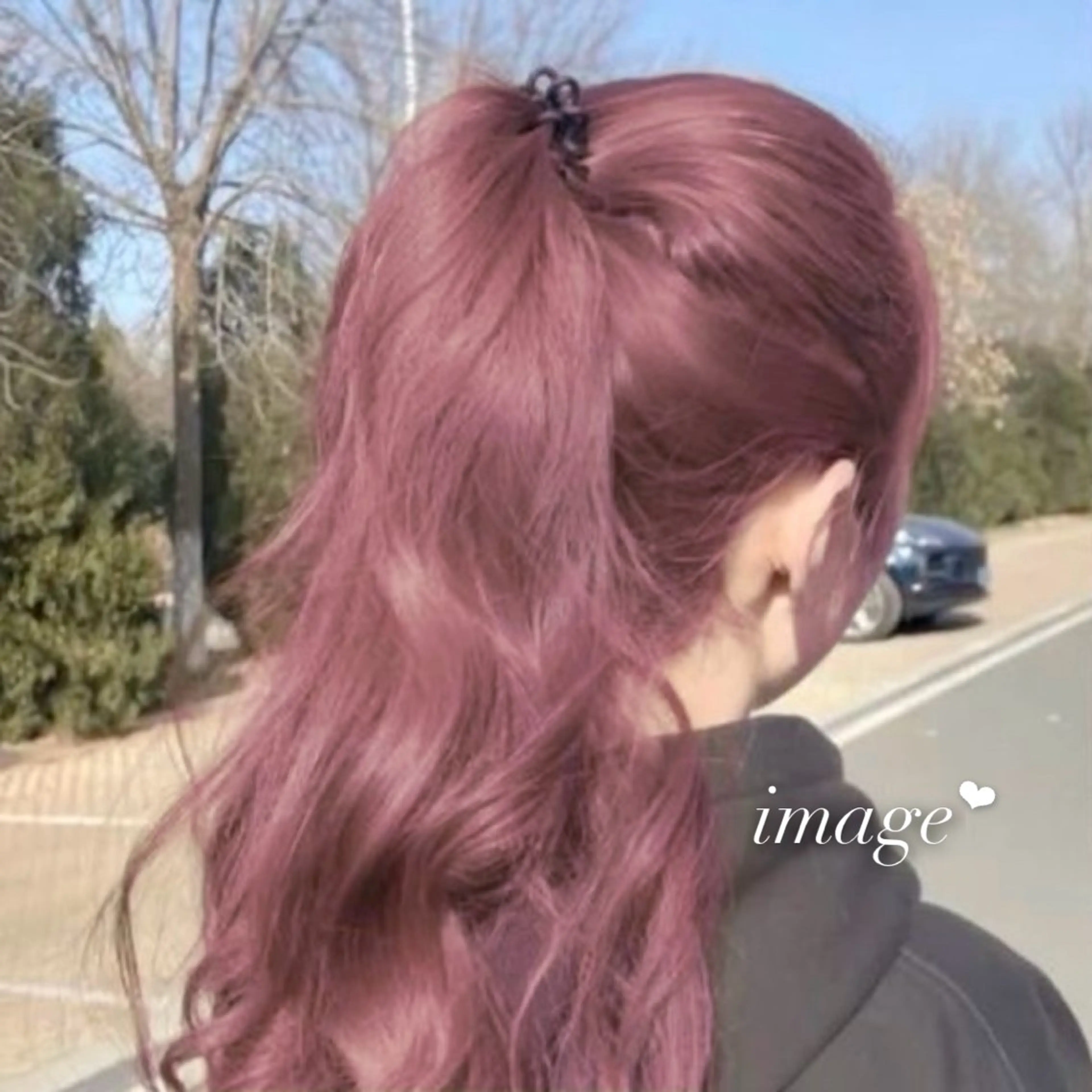 ミディアム カラー 🎀🧁ダメージレス 艶髪カラー🧁🎀のヘアスタイル