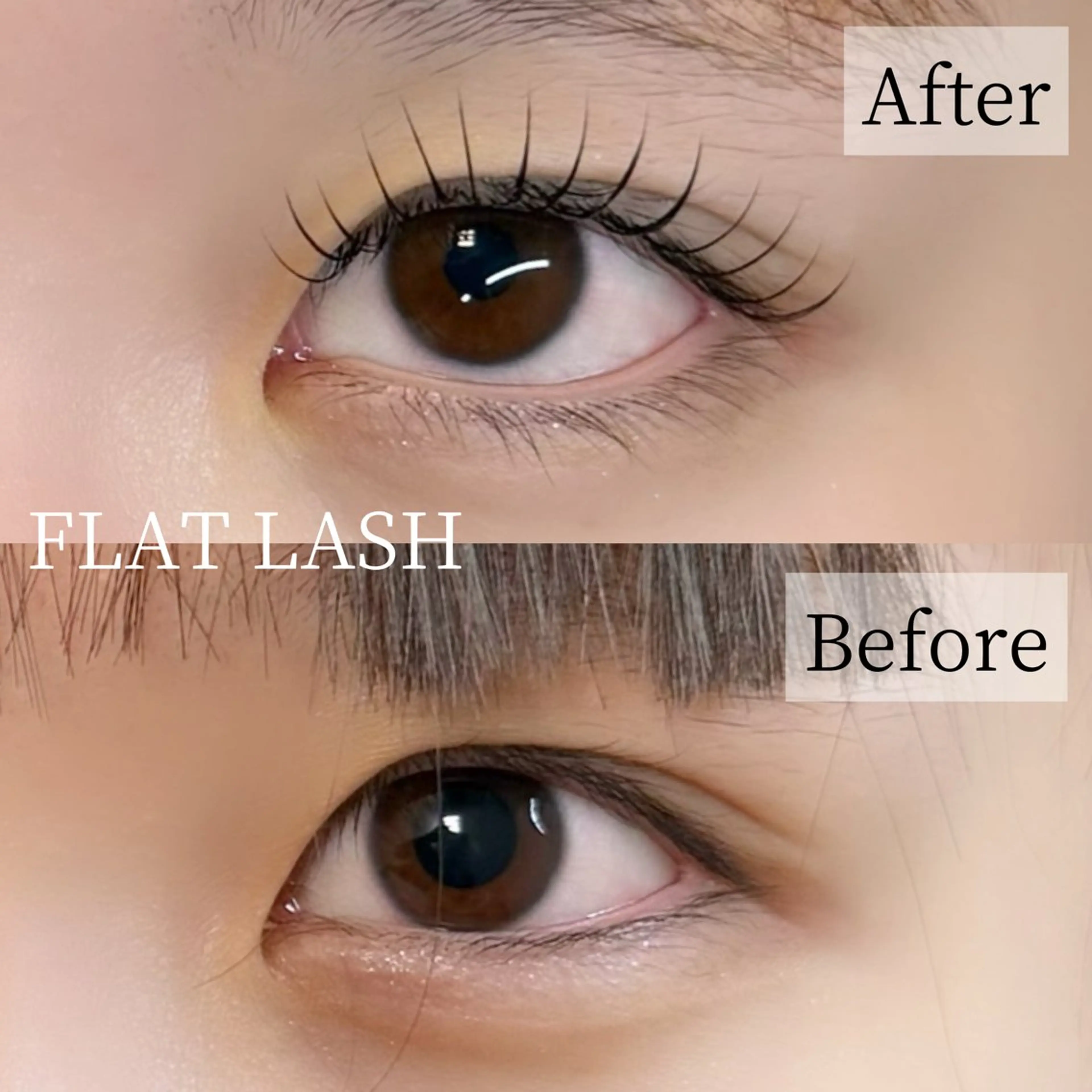 マツエク・マツパ フラットラッシュ VIAS CANACOのマツエク・マツパデザイン