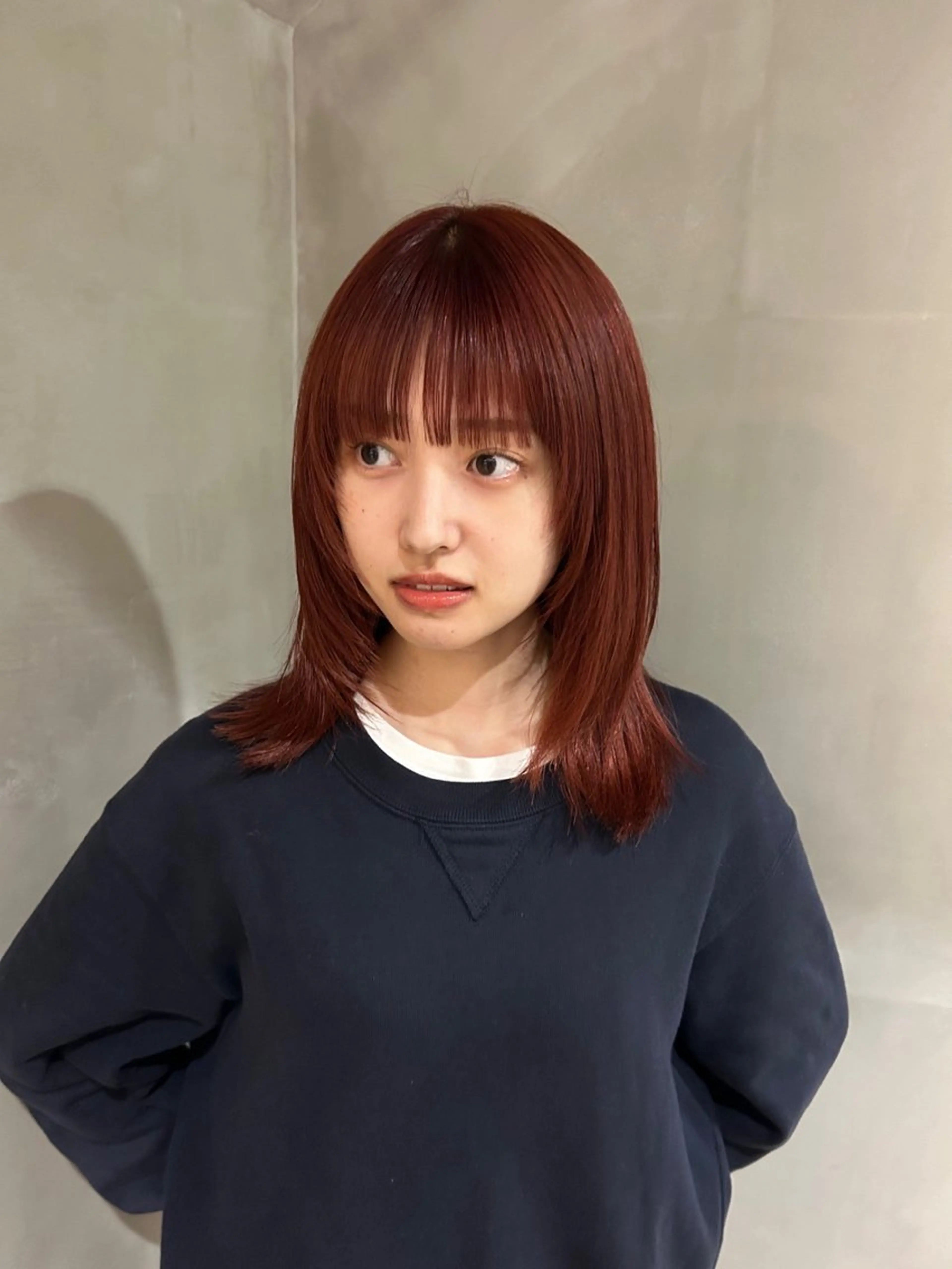 カラー 古澤 芽依のヘアスタイル