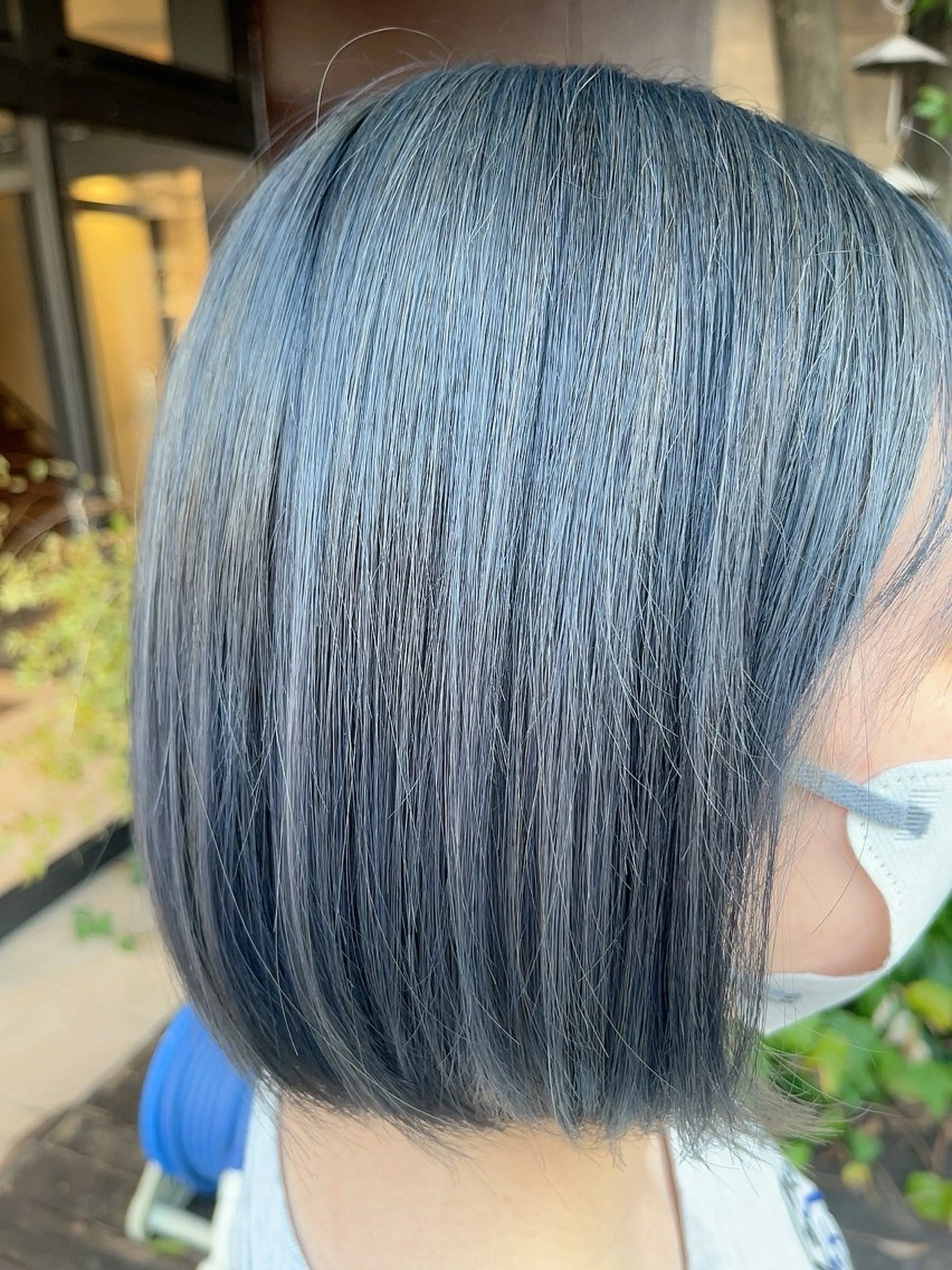 カラー 🩶韓国艶髪🇰🇷 下本夕綺のヘアスタイル