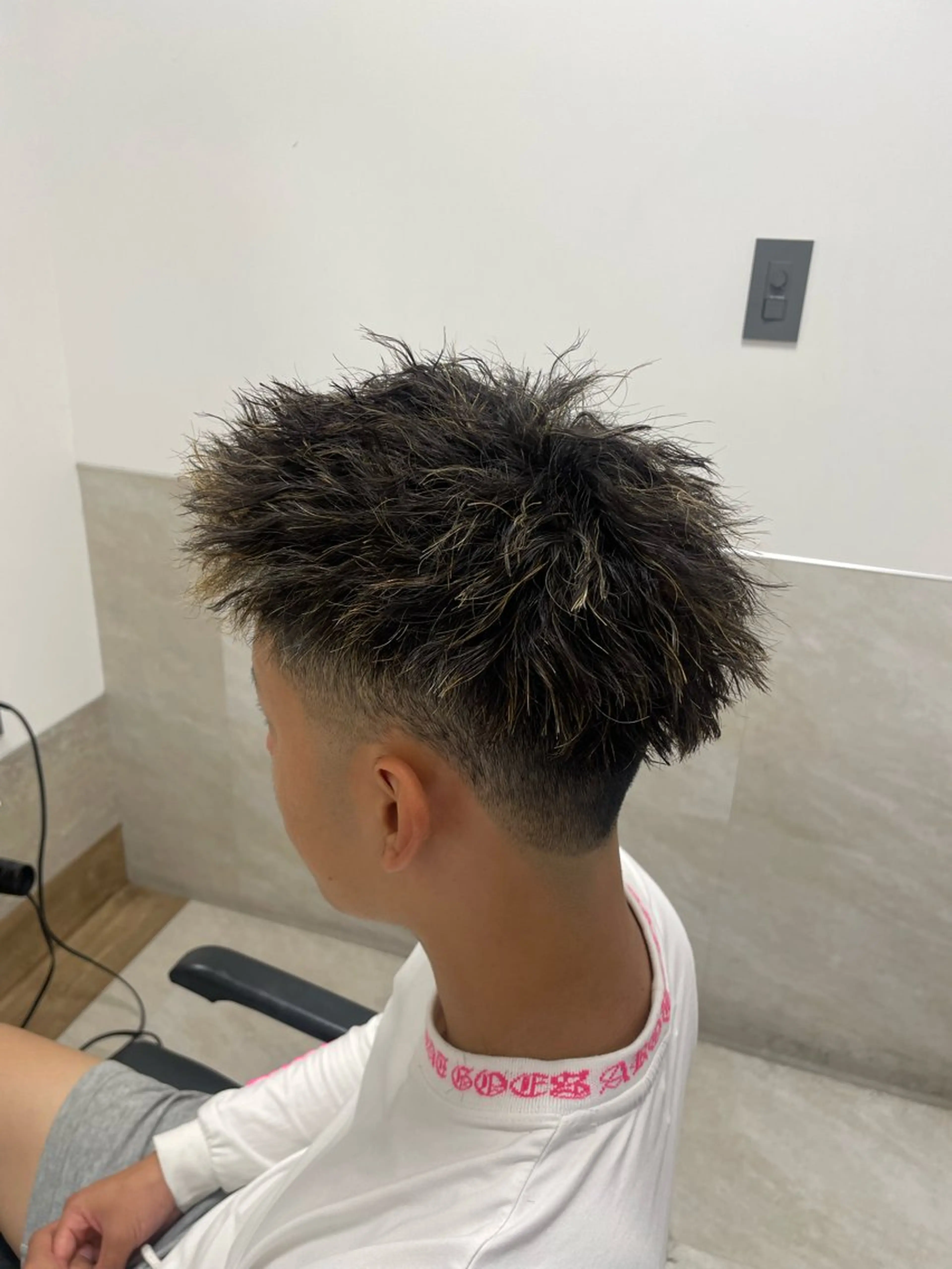 ショート BLEACH 🟥 PERM 天神🏆のヘアスタイル