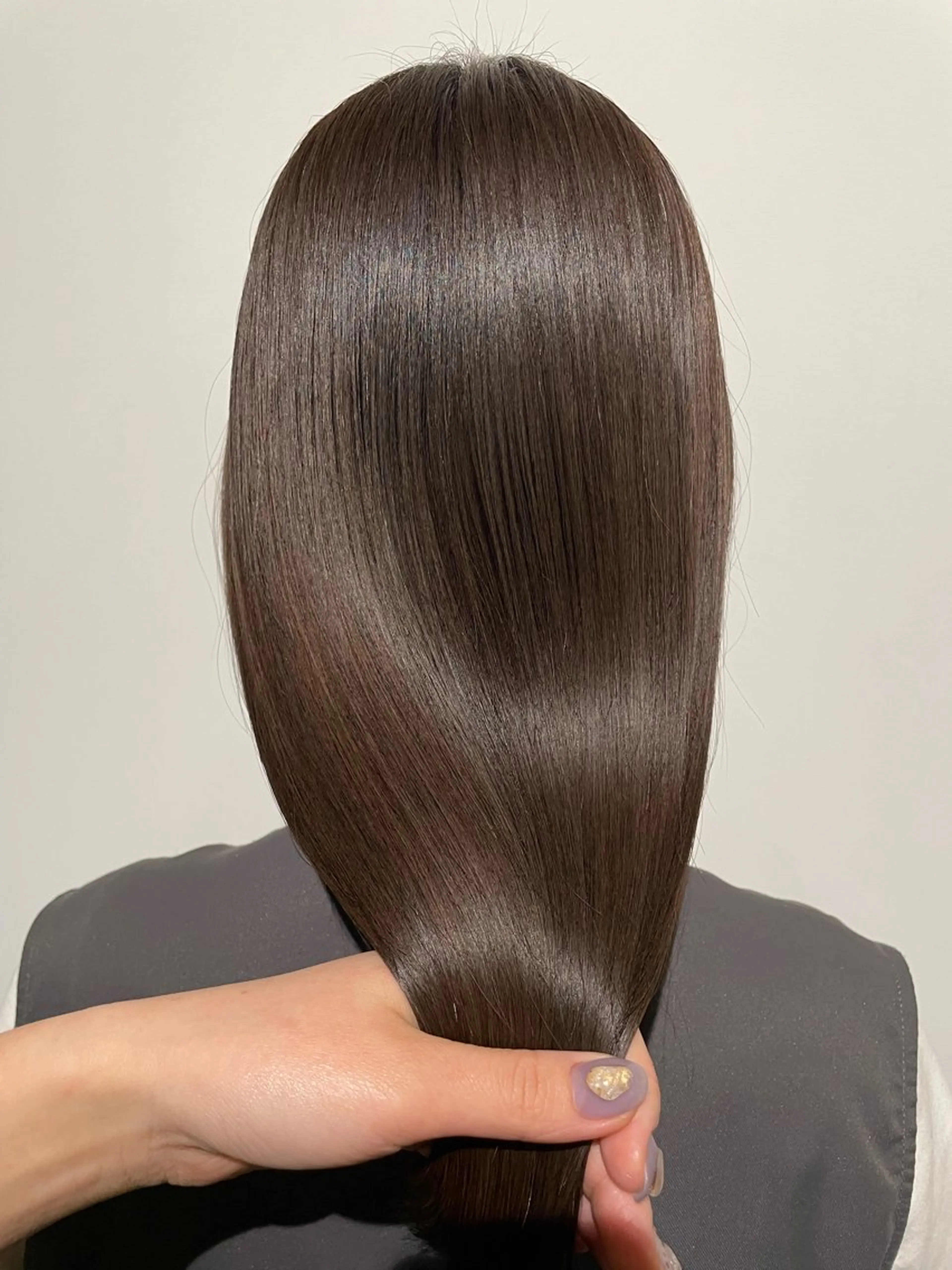 似合わせカットand髪質改善ストレートandオージュア トリートメントの写真