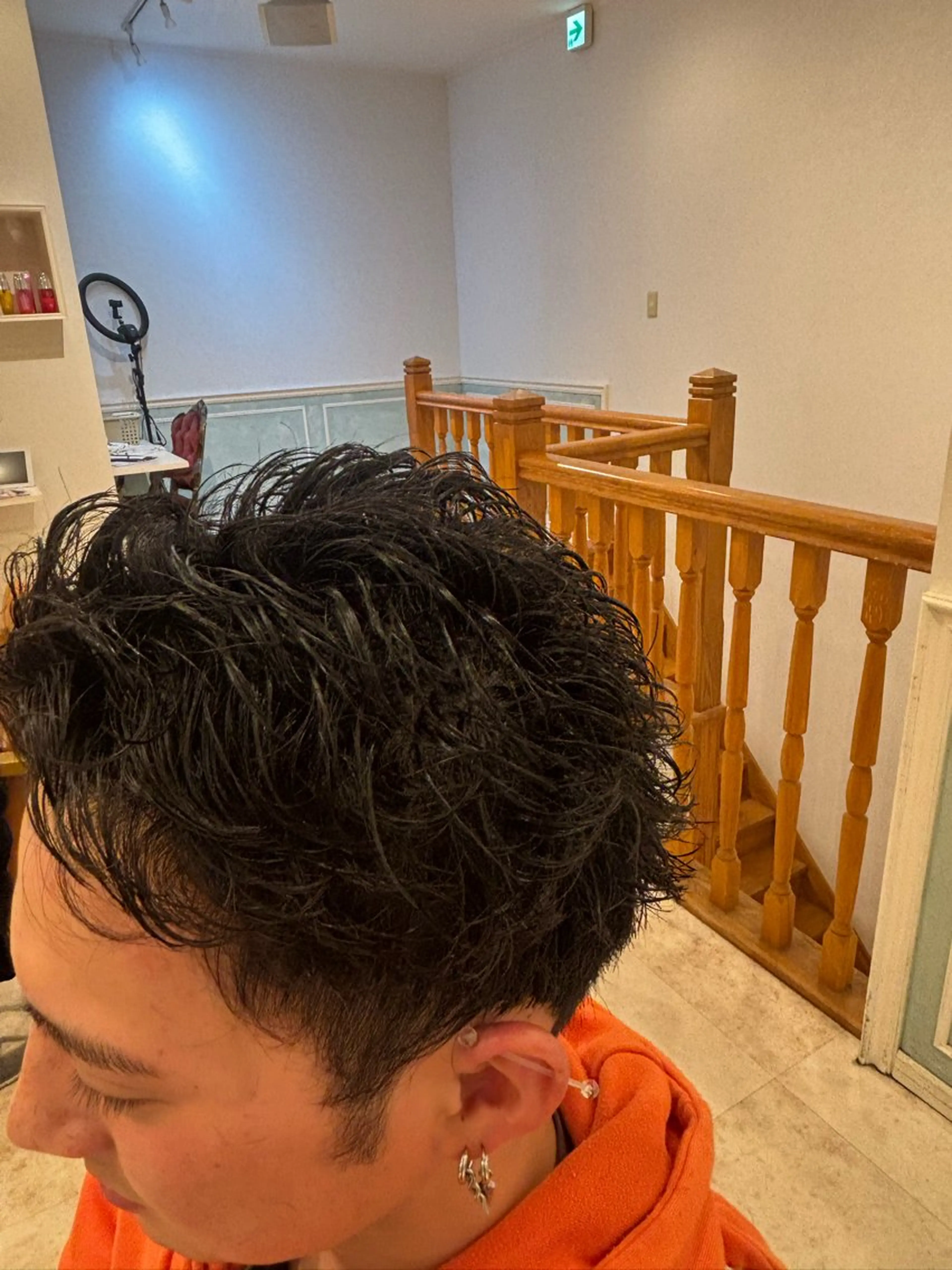 ショート カット 鯨井 崇太のヘアスタイル