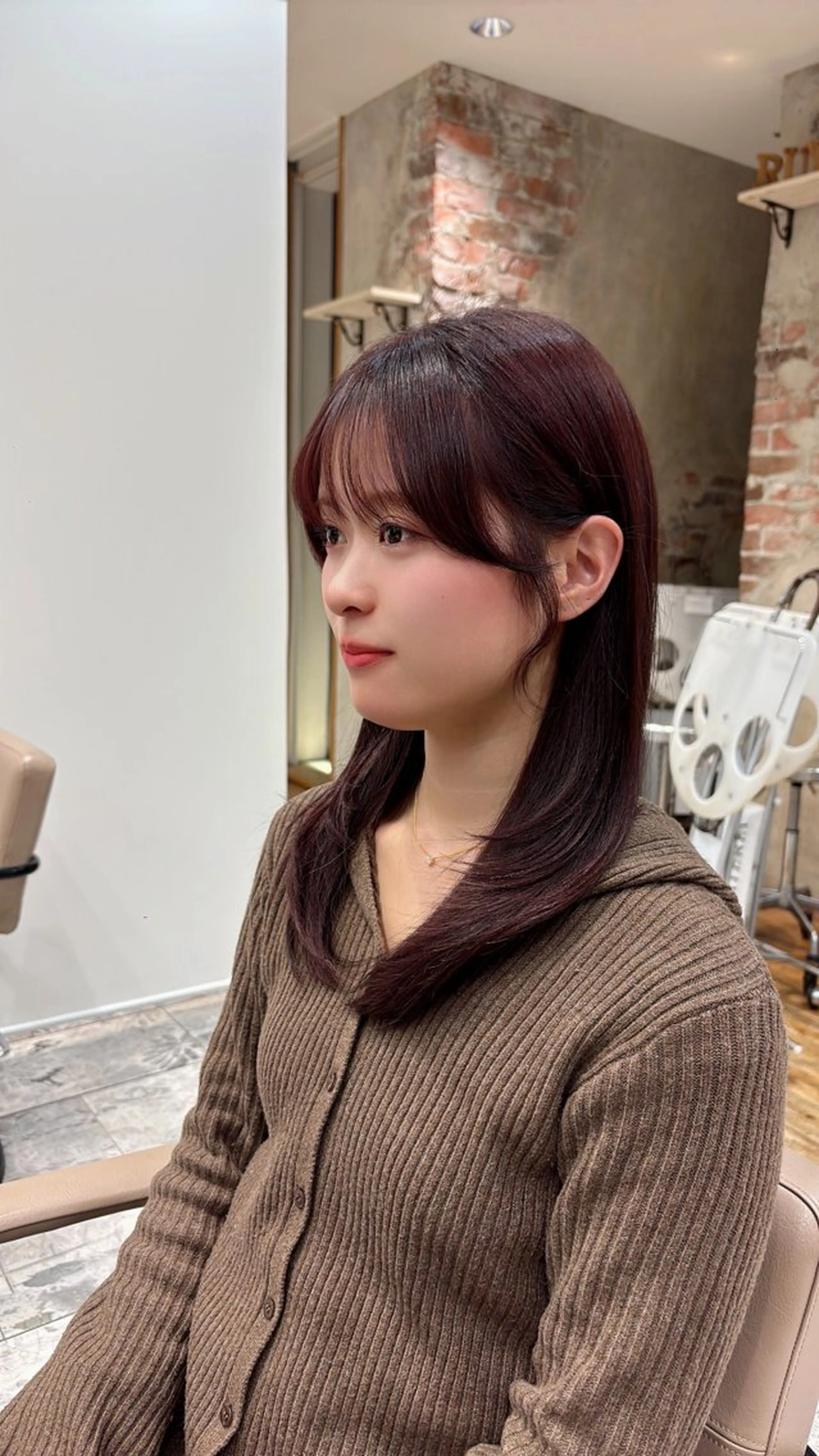 セミロング くびれヘア 新宿/レイヤー/ amu🫧のヘアスタイル