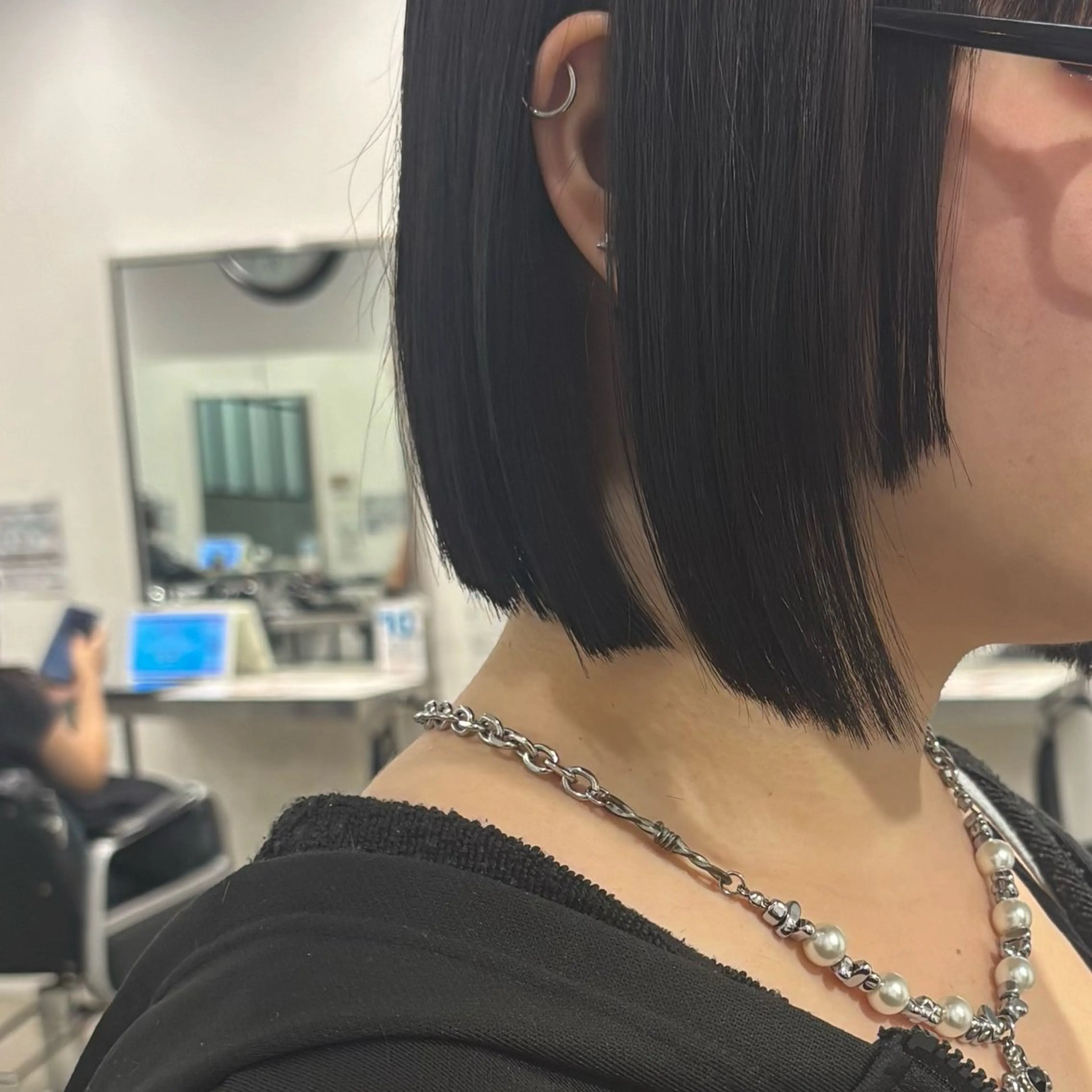 ショート カラー 髪質改善ストレート /暖色カラー🎀🪞のヘアスタイル