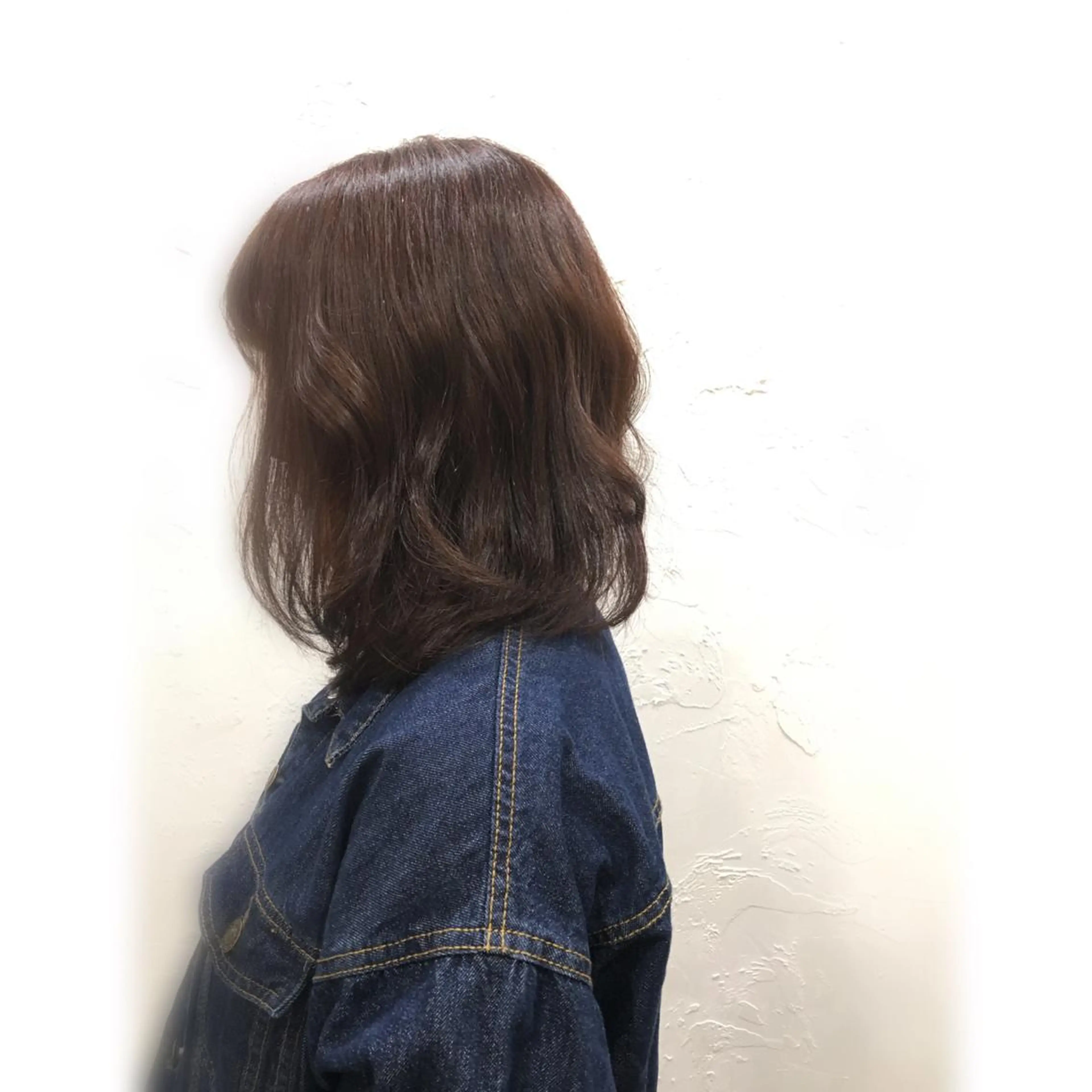 ミディアム カラー パーマ ヘアアレンジ 清水 由佳のマツエク・マツパデザイン