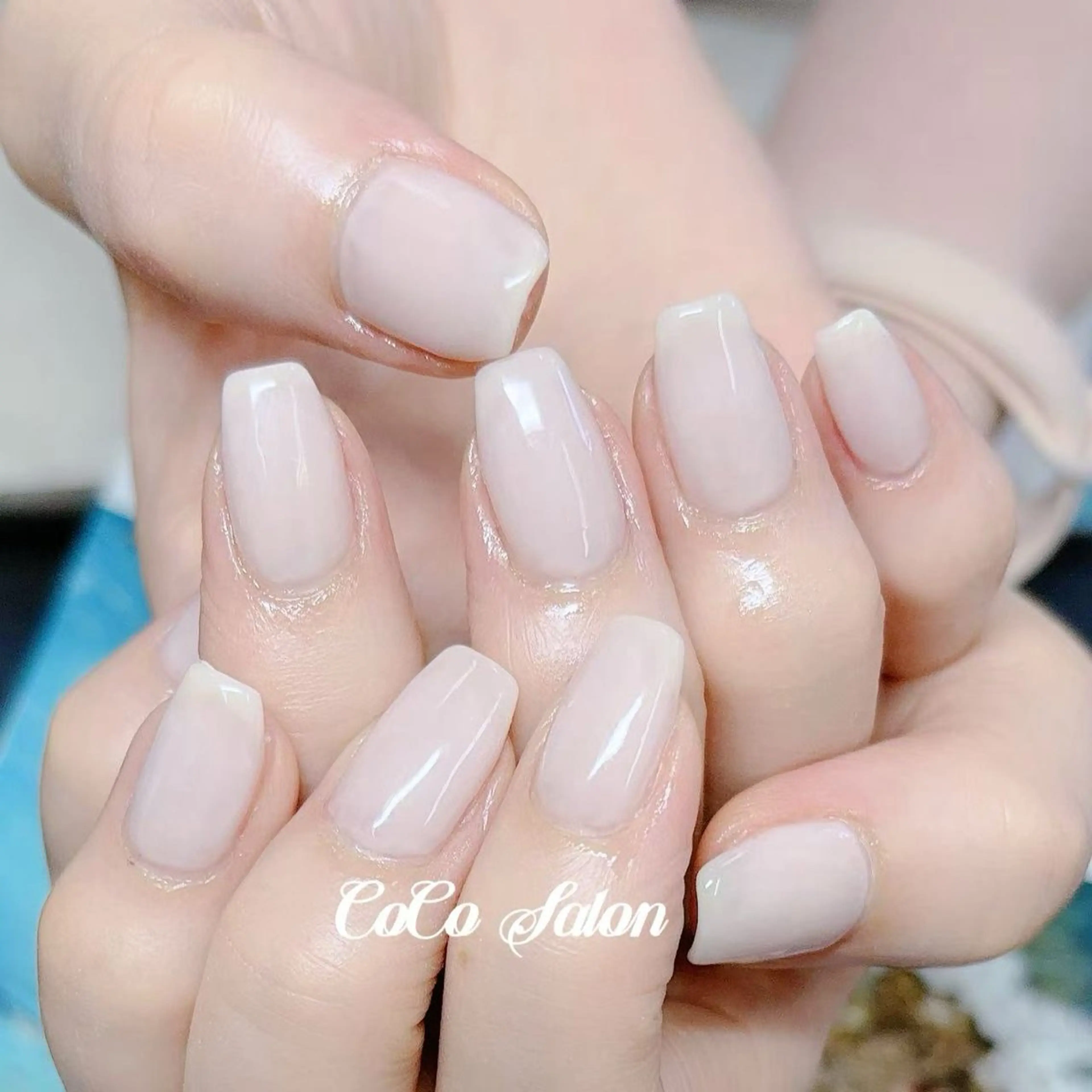 ネイル オフィスネイル ワンカラーネイル ハンドネイル CoCo Salon ネイル/睫毛/脱毛のネイルデザイン