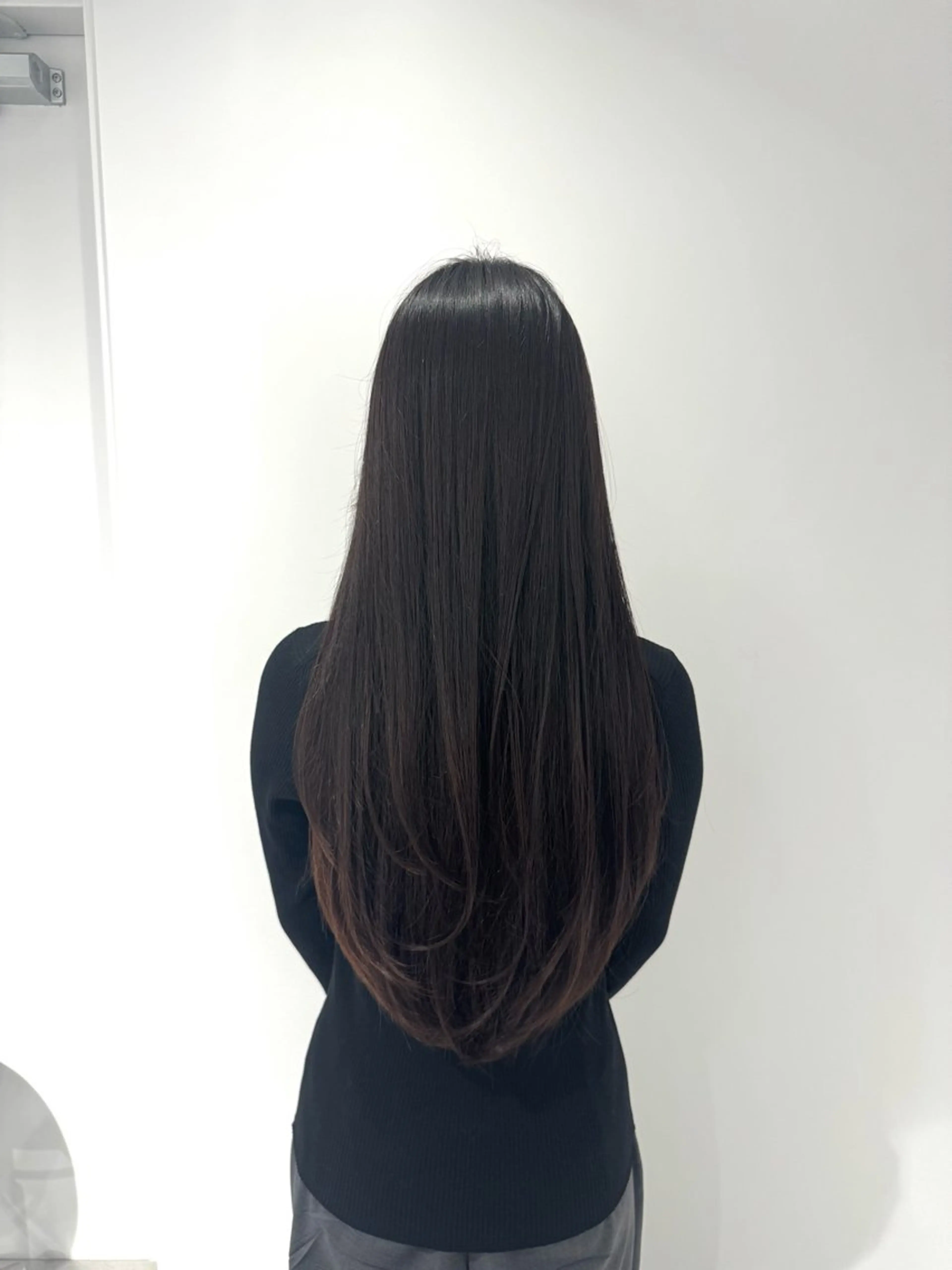 ロング 井上 育海のヘアスタイル
