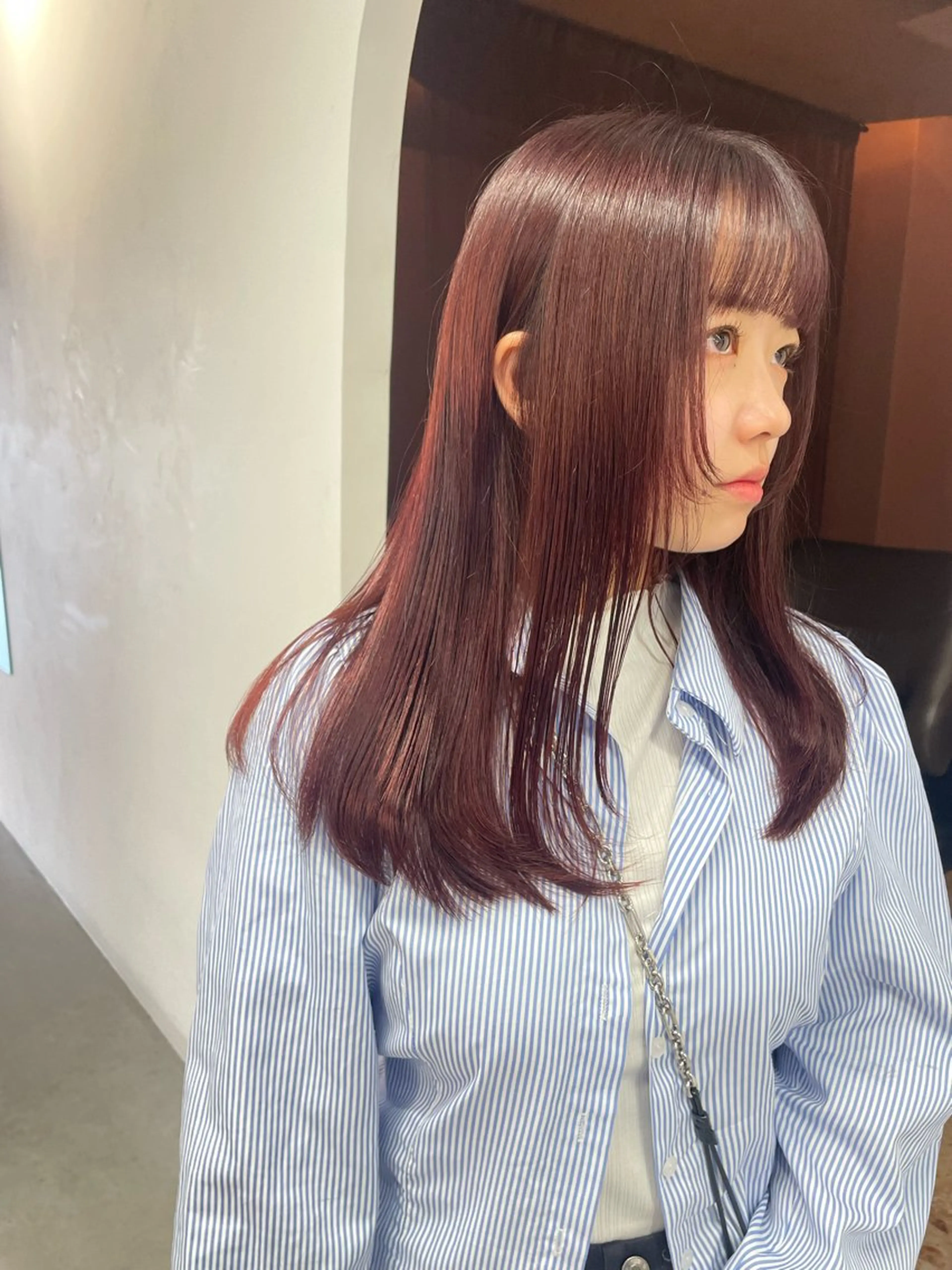 ロング カラー 月100人以上 髪質改善施術｜谷口のヘアスタイル