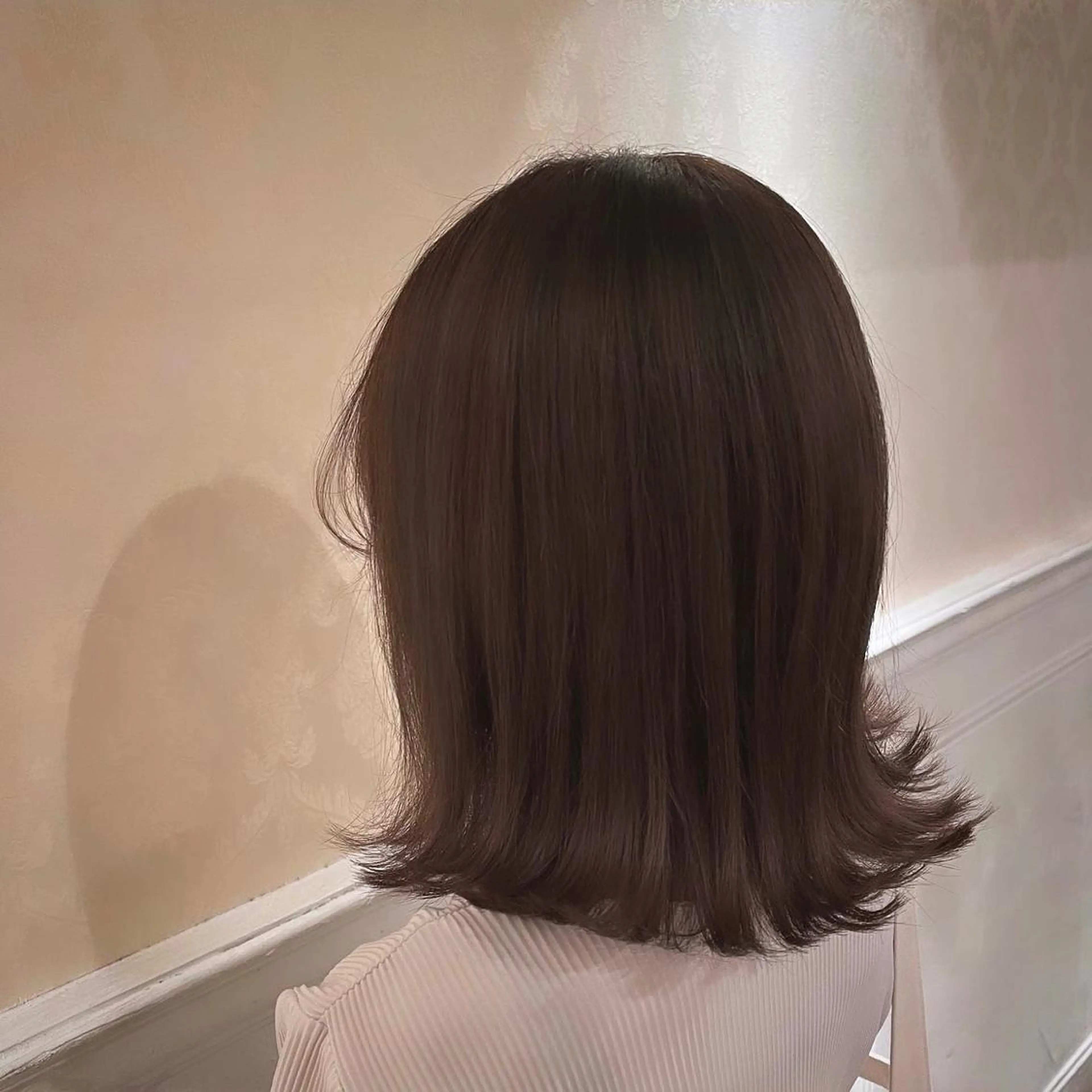 ミディアム 髪質改善/shuki 韓国/代表取締役のヘアスタイル