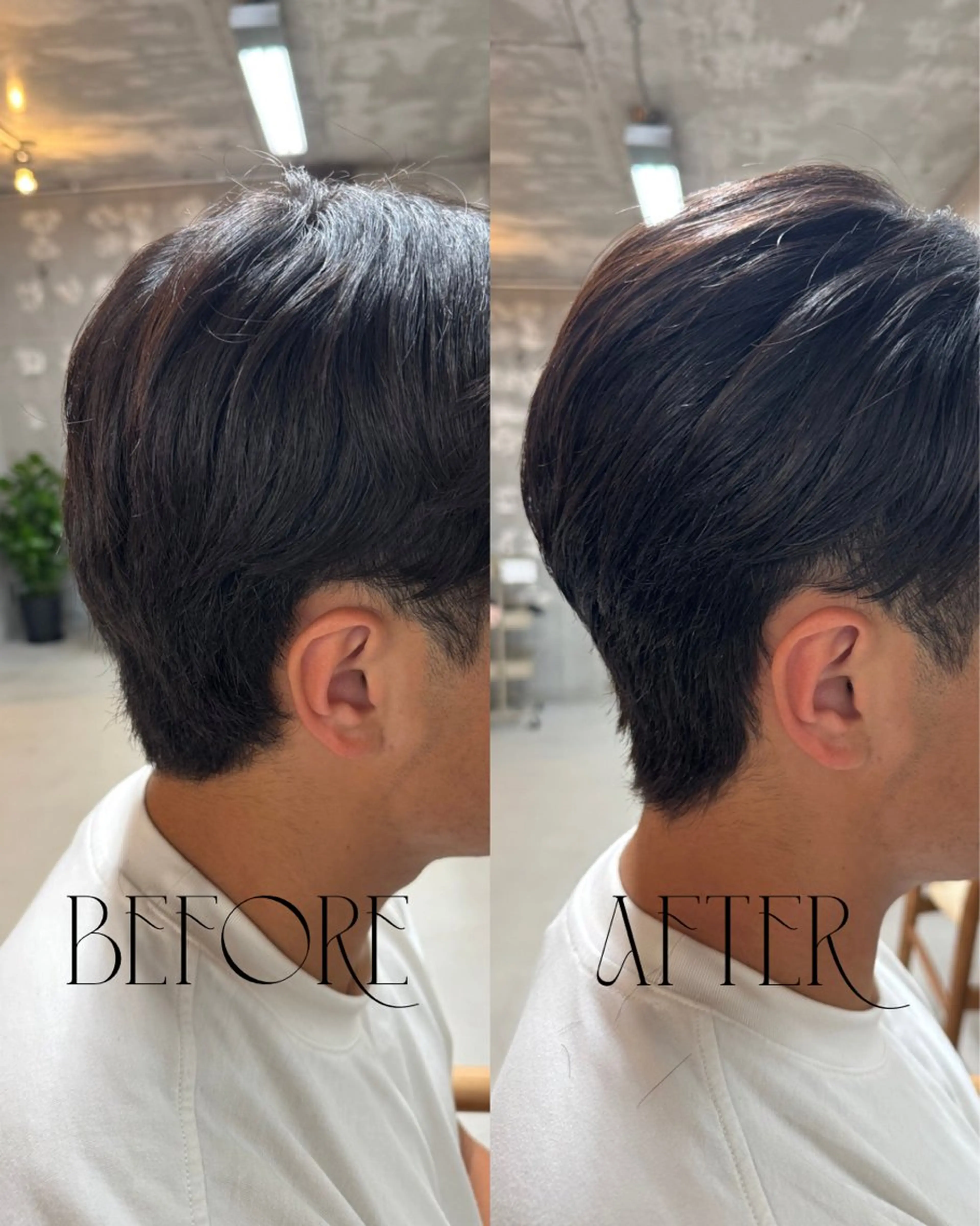 ショート パーマ メンズ 雪音/美髪縮毛矯正 /ニュアンスパーマのヘアスタイル