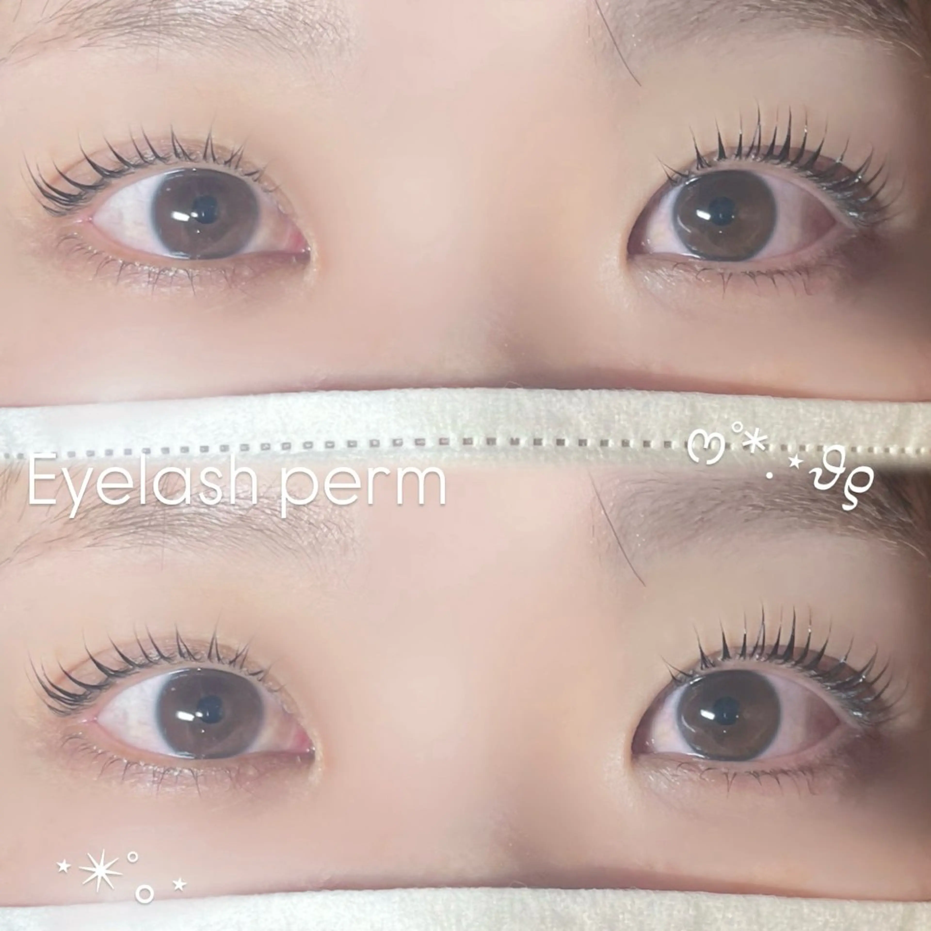 《 新規限定 》眉ワックス ＋ まつ毛パーマ( 上のみ ) 90​〜​120分 / 練習モデルの写真