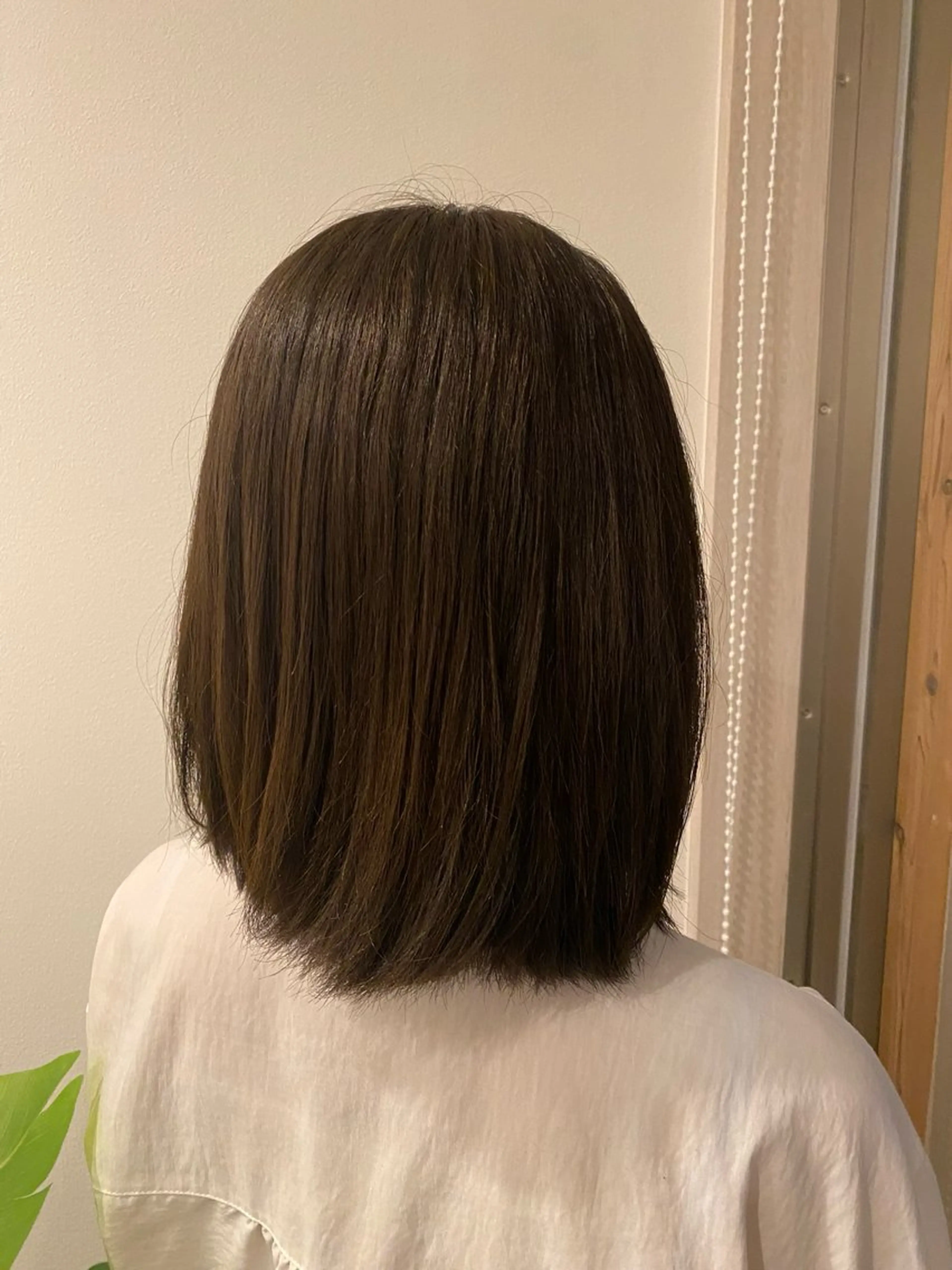 ミディアム yuzuki Agu臼井のヘアスタイル