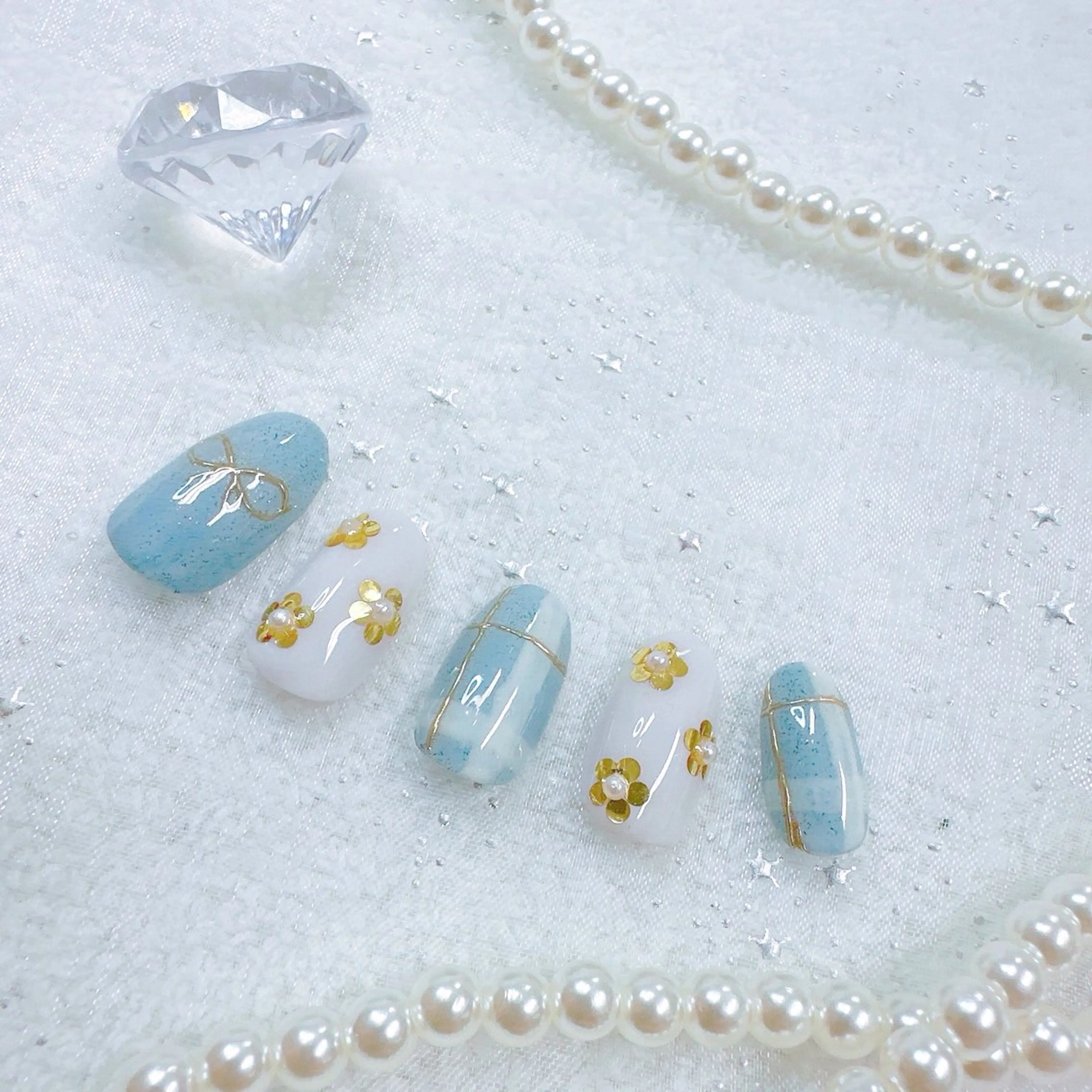 ネイル ハンドネイル プティリボン 武蔵小金井店のネイルデザイン